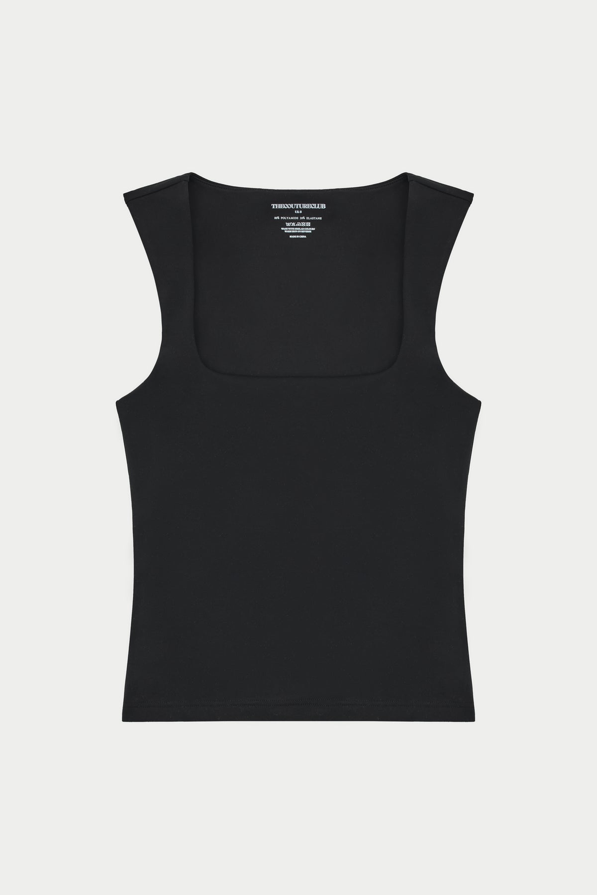 SCULPTING STRETCH SCOOP NECK TOP