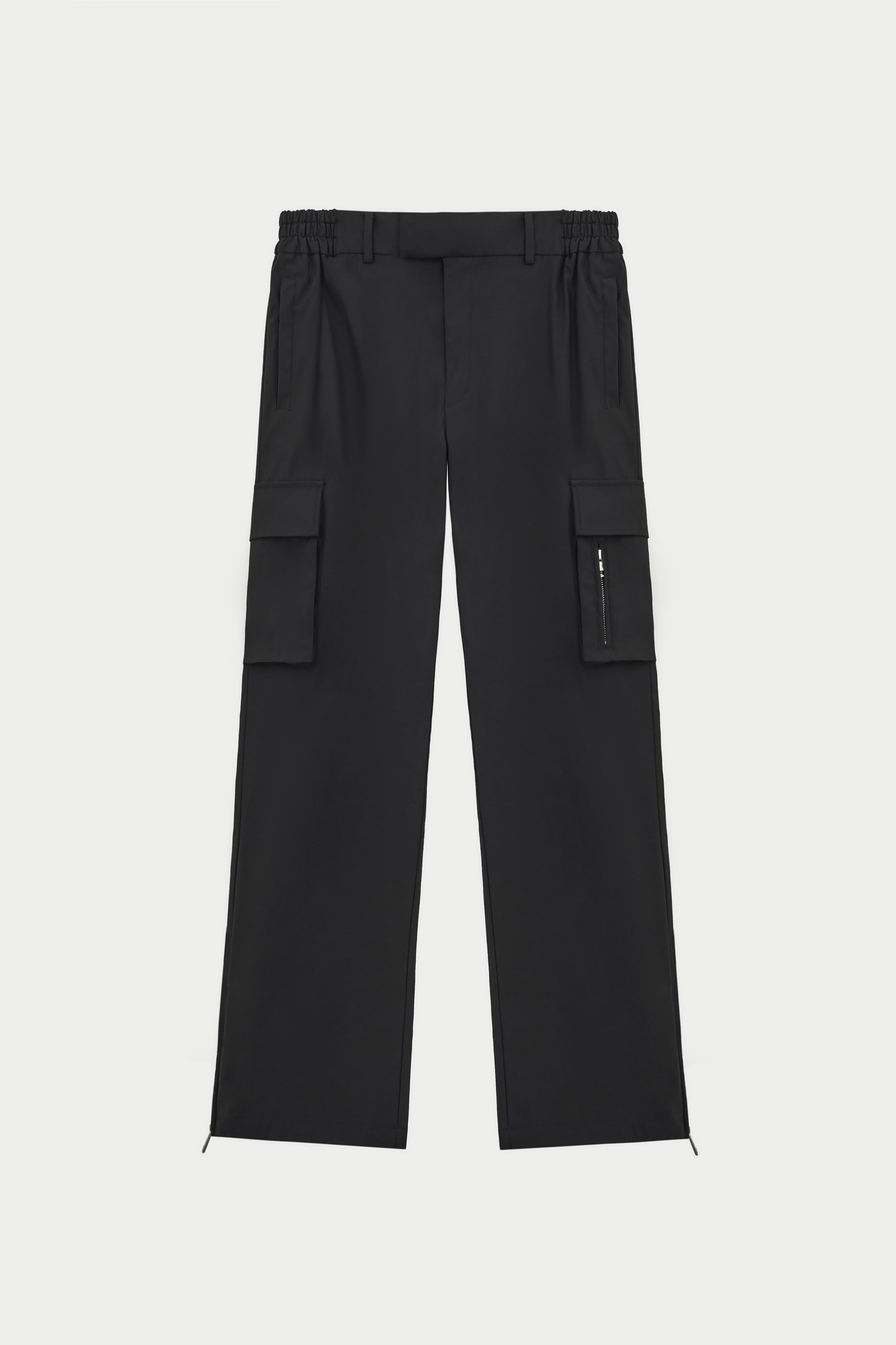 Technical Cargo Trousers - Black