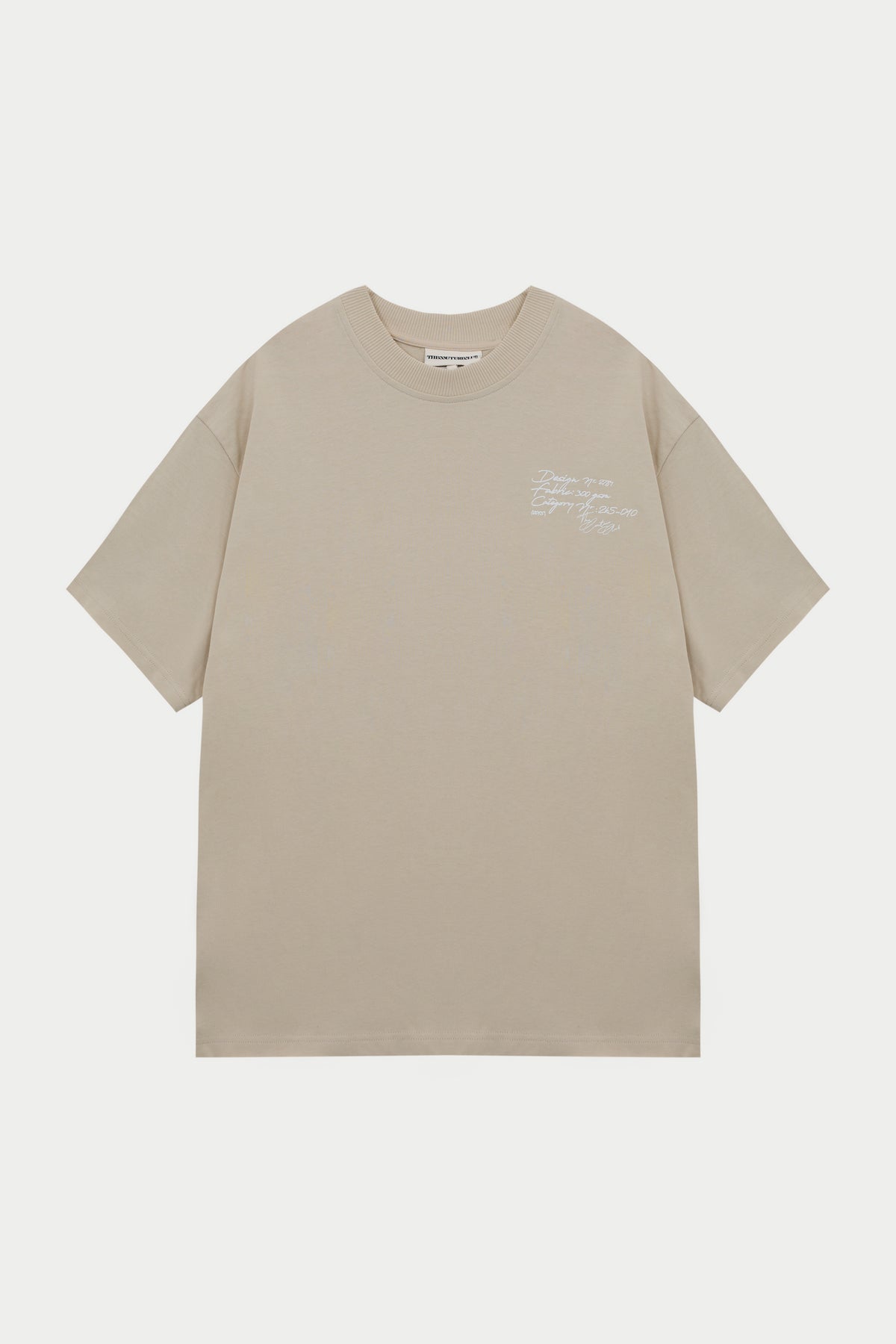 Display Use Only Relaxed T-Shirt - Beige