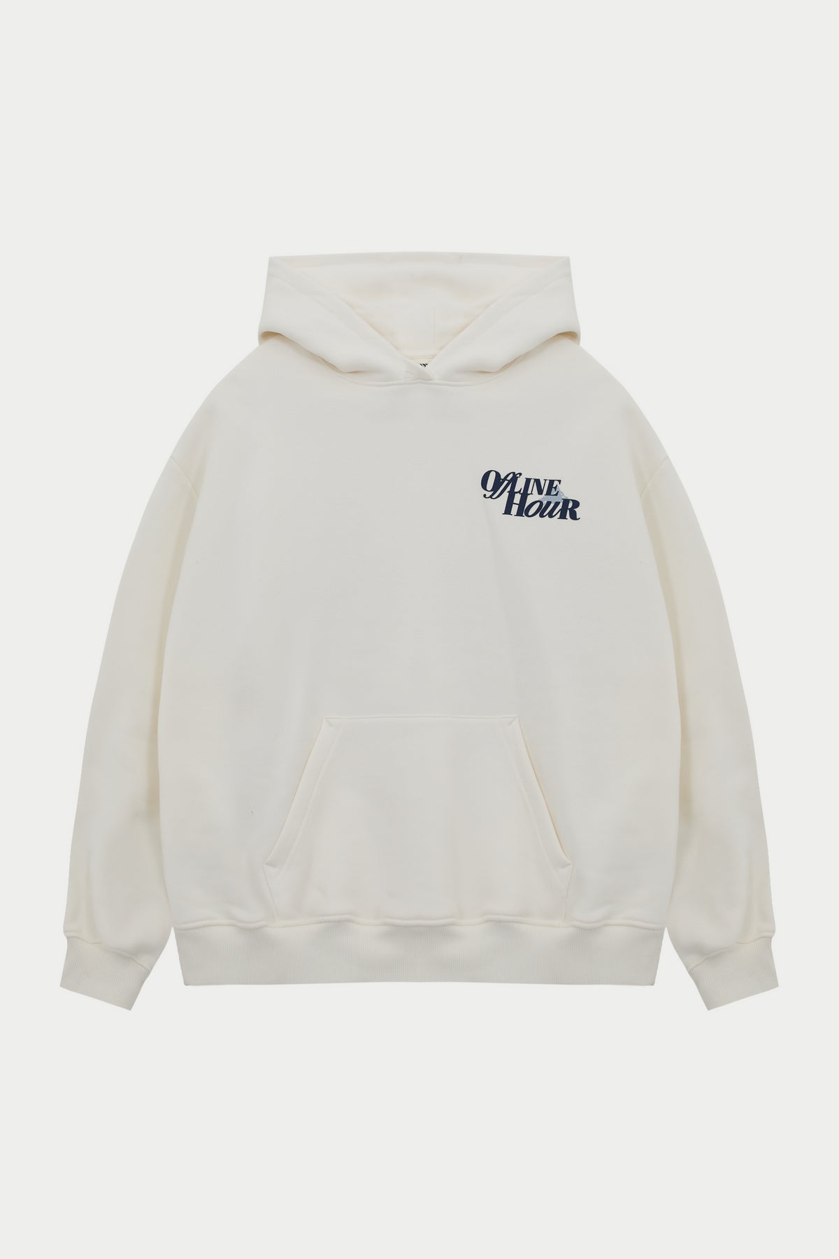 OFFLINE HOUR OVERSIZED HOODIE - OFF WHITE