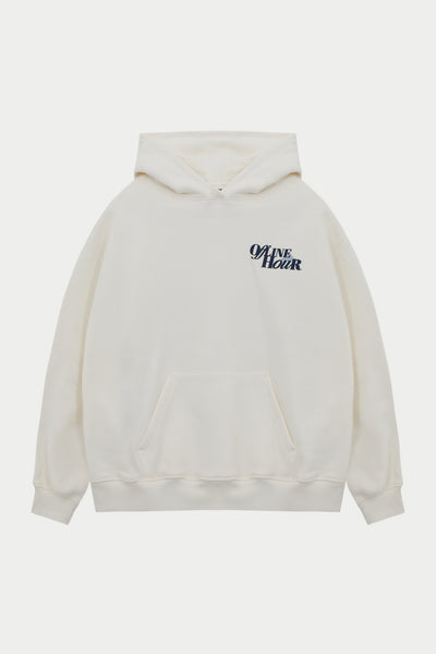 OFFLINE HOUR OVERSIZED HOODIE - OFF WHITE – The Couture Club