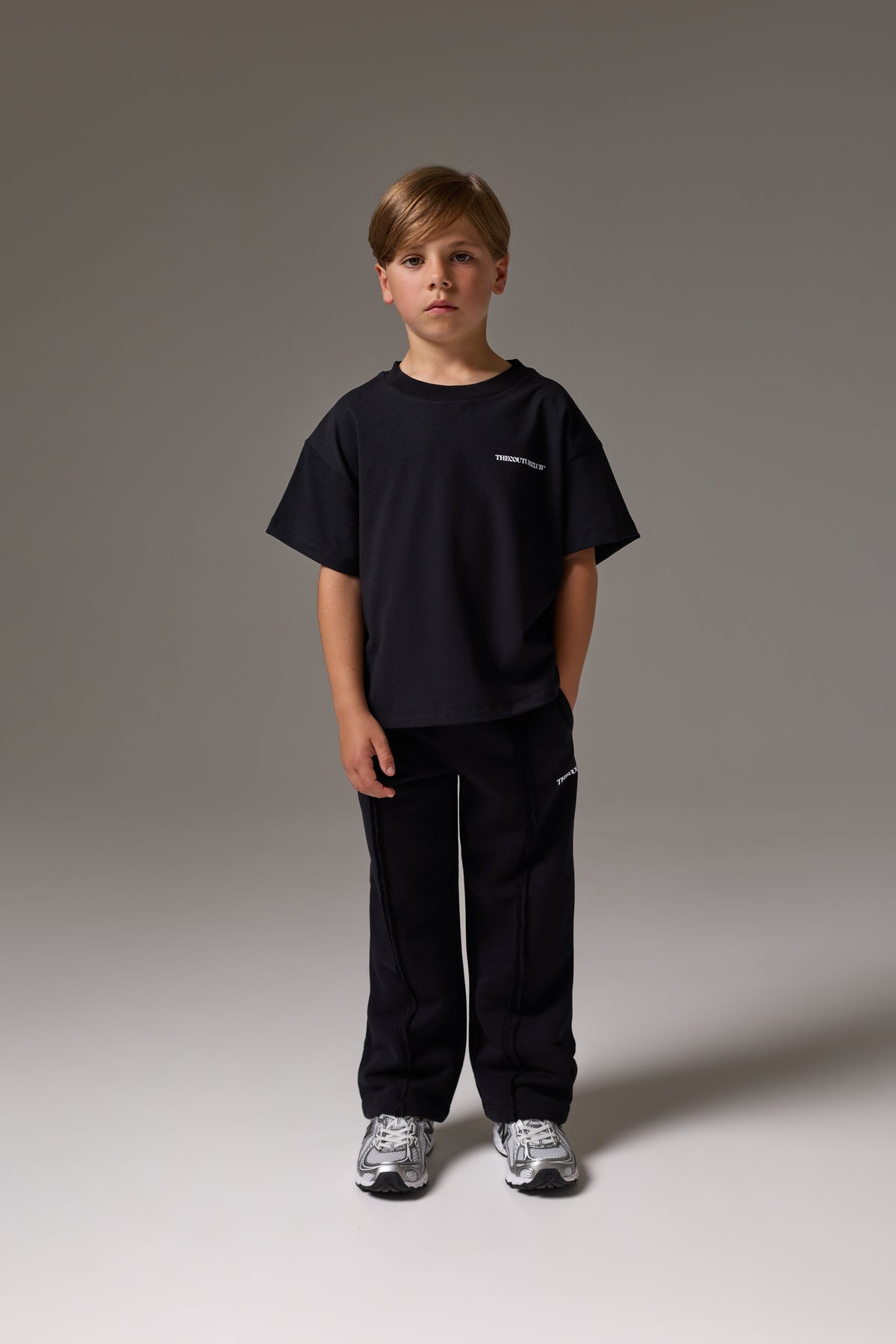 JUNIOR COPYRIGHT JOGGERS - BLACK