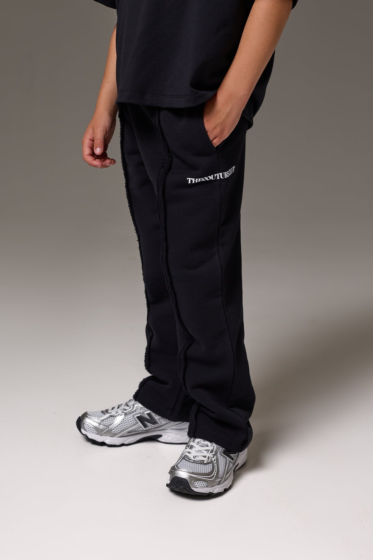 JUNIOR COPYRIGHT JOGGERS - BLACK