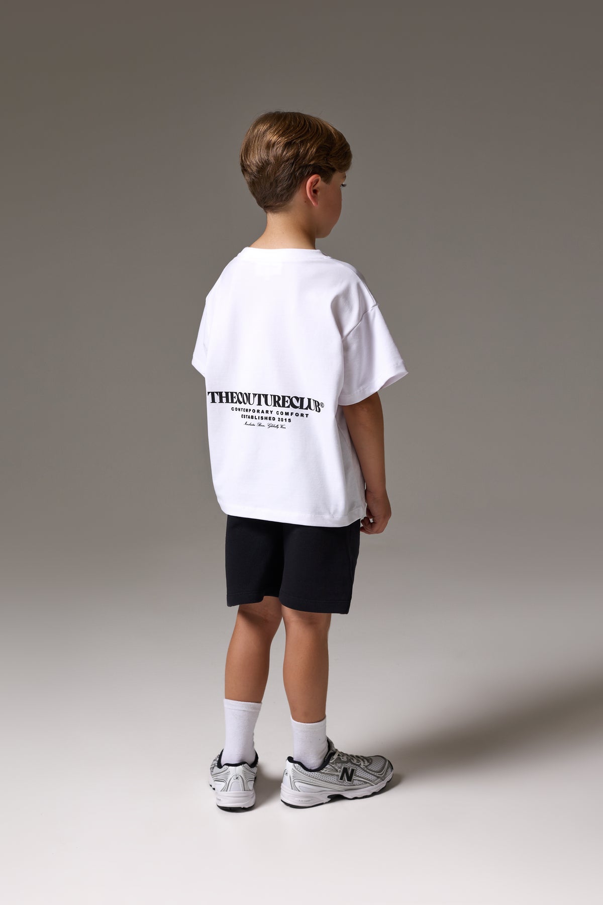 JUNIOR COPYRIGHT SHORTS - BLACK