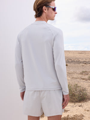 LONG SLEEVE TRAINING TOP - WHITE