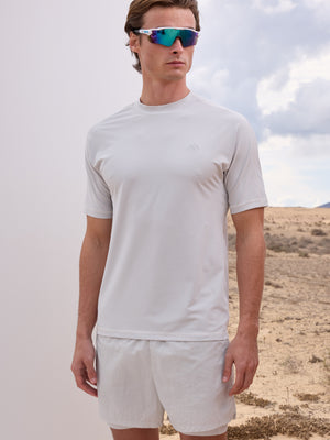 SHORT SLEEVE TRAINING TOP - WHITE