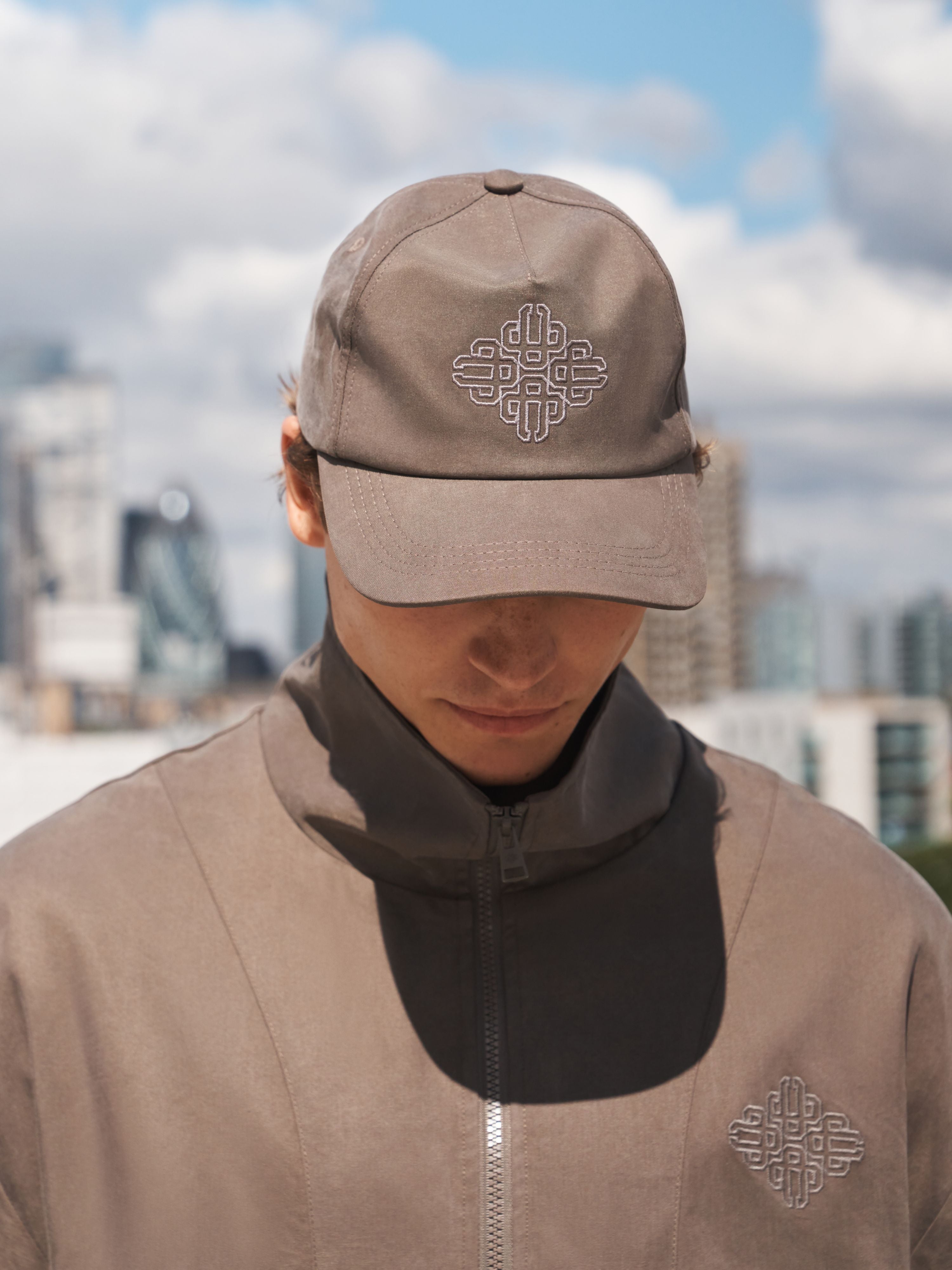 CUPRO CAP - BROWN