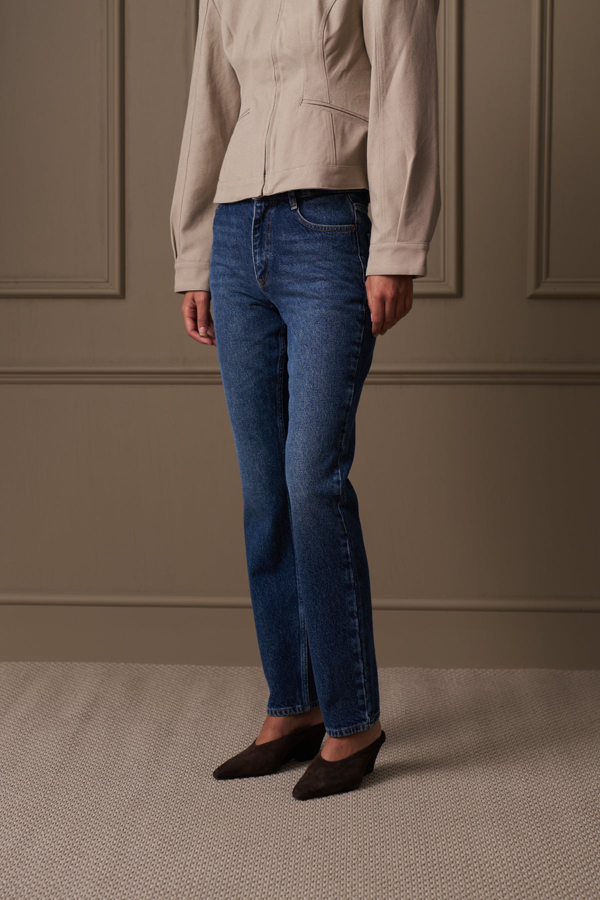 CIGARETTE JEANS - DARK WASH