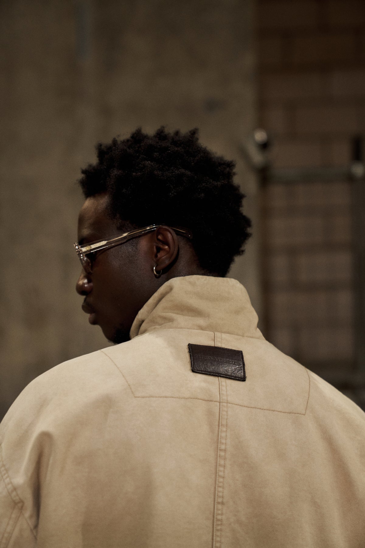 WORKWEAR CARPENTER JACKET - BEIGE