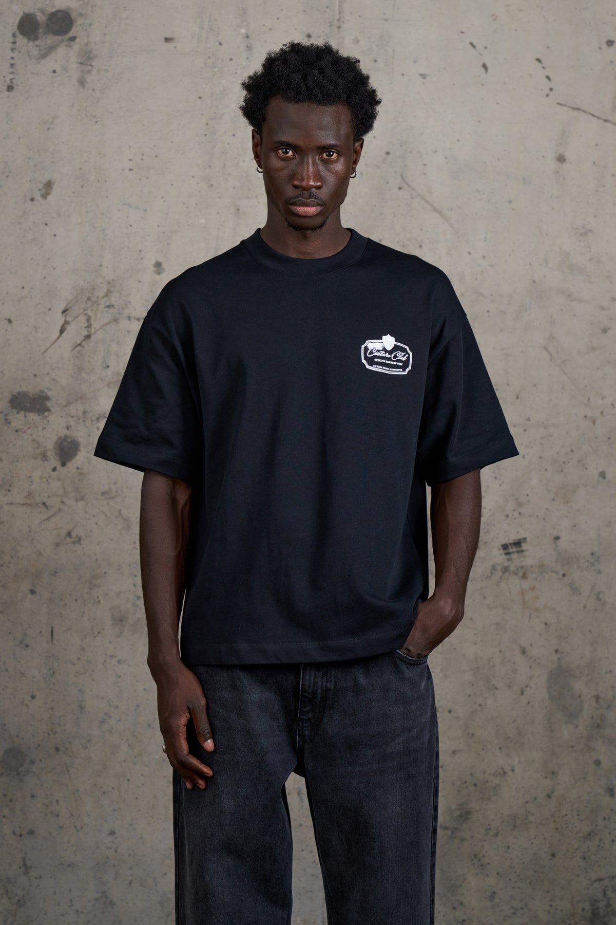 PRIVATE MEMBERS CLUB T-SHIRT - BLACK
