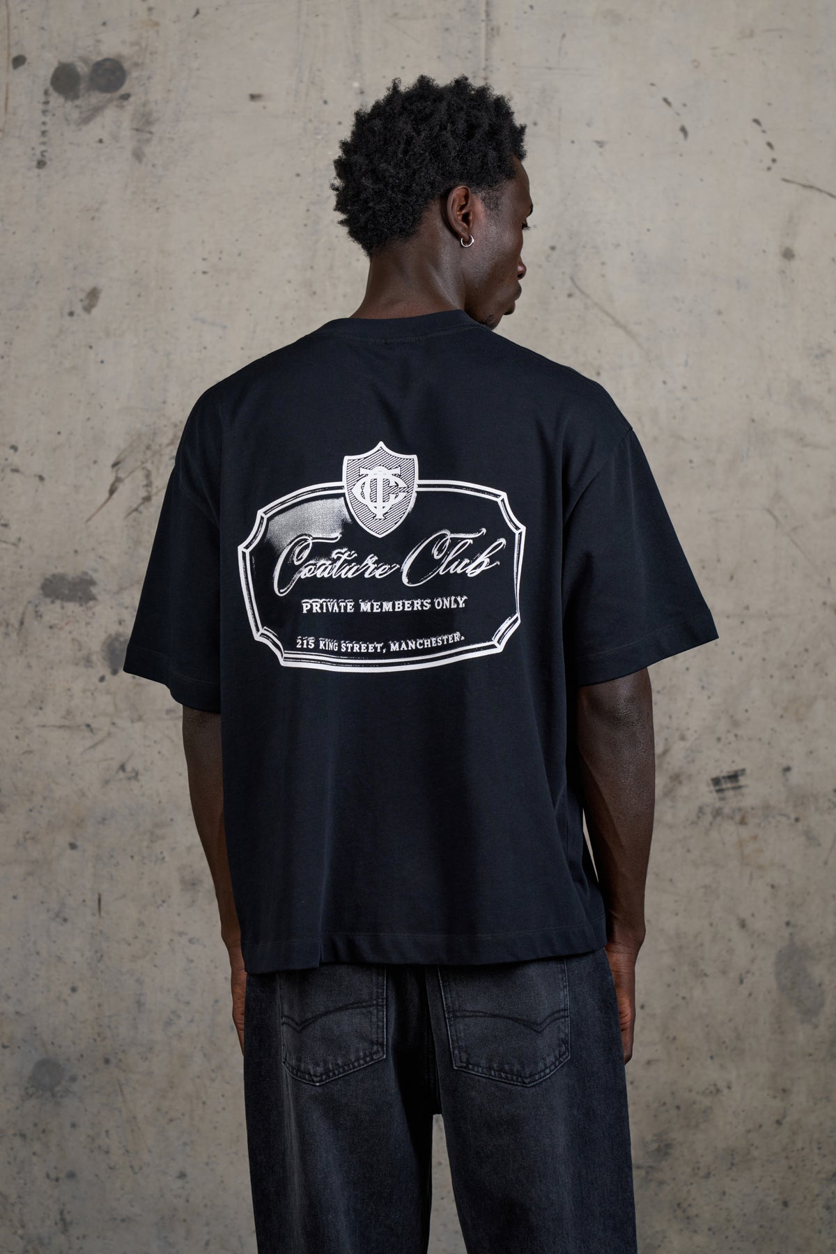 PRIVATE MEMBERS CLUB T-SHIRT - BLACK