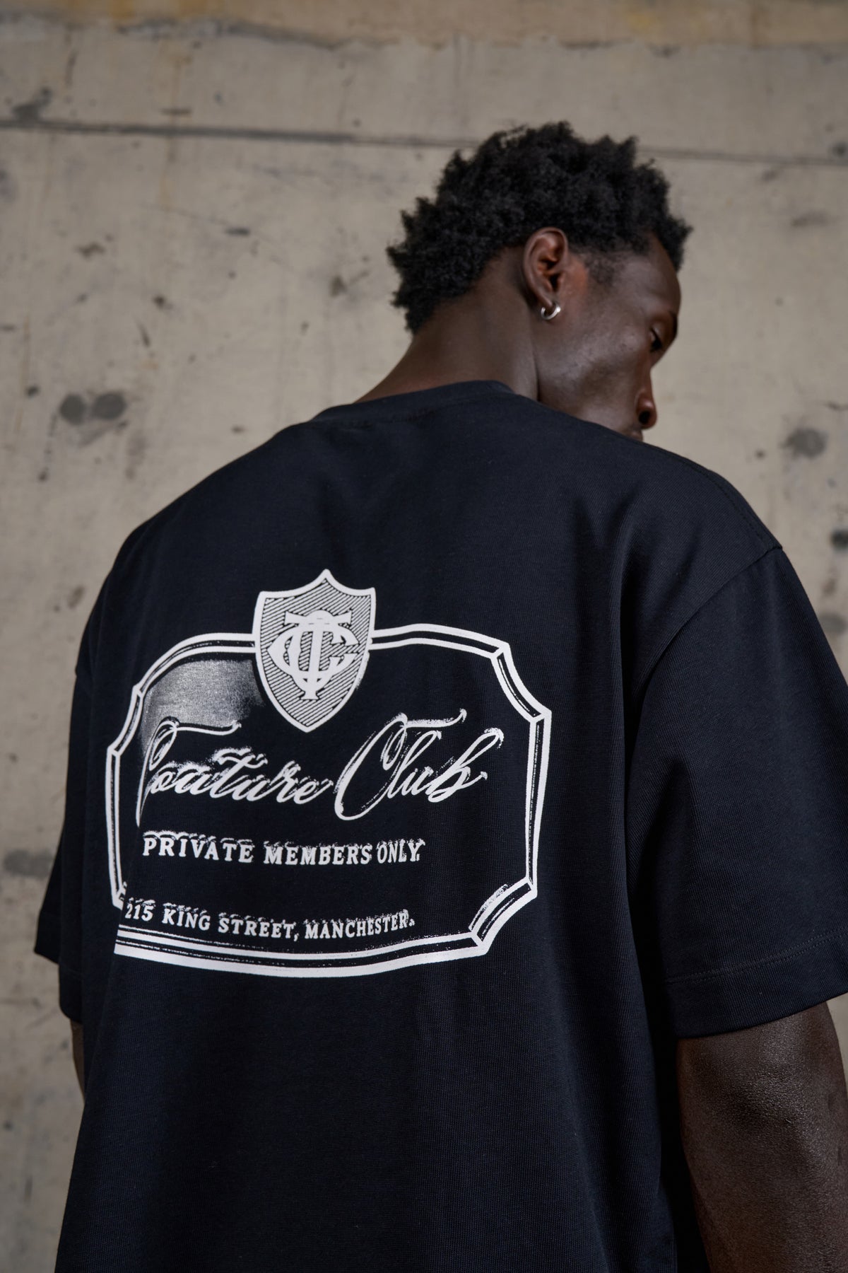 PRIVATE MEMBERS CLUB T-SHIRT - BLACK