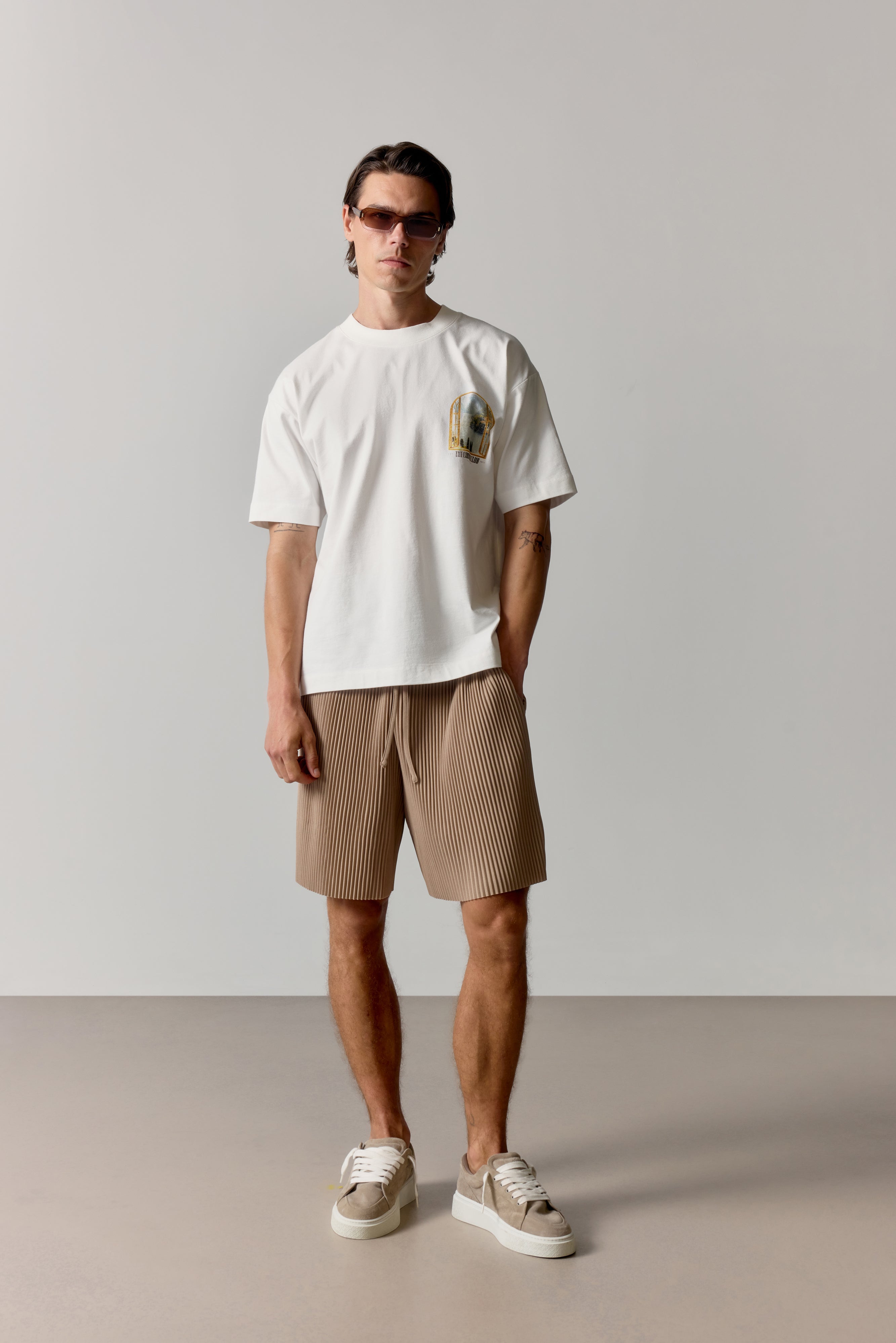 LAKE COMO GRAPHIC T-SHIRT - OFF WHITE