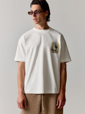 LAKE COMO GRAPHIC T-SHIRT - OFF WHITE