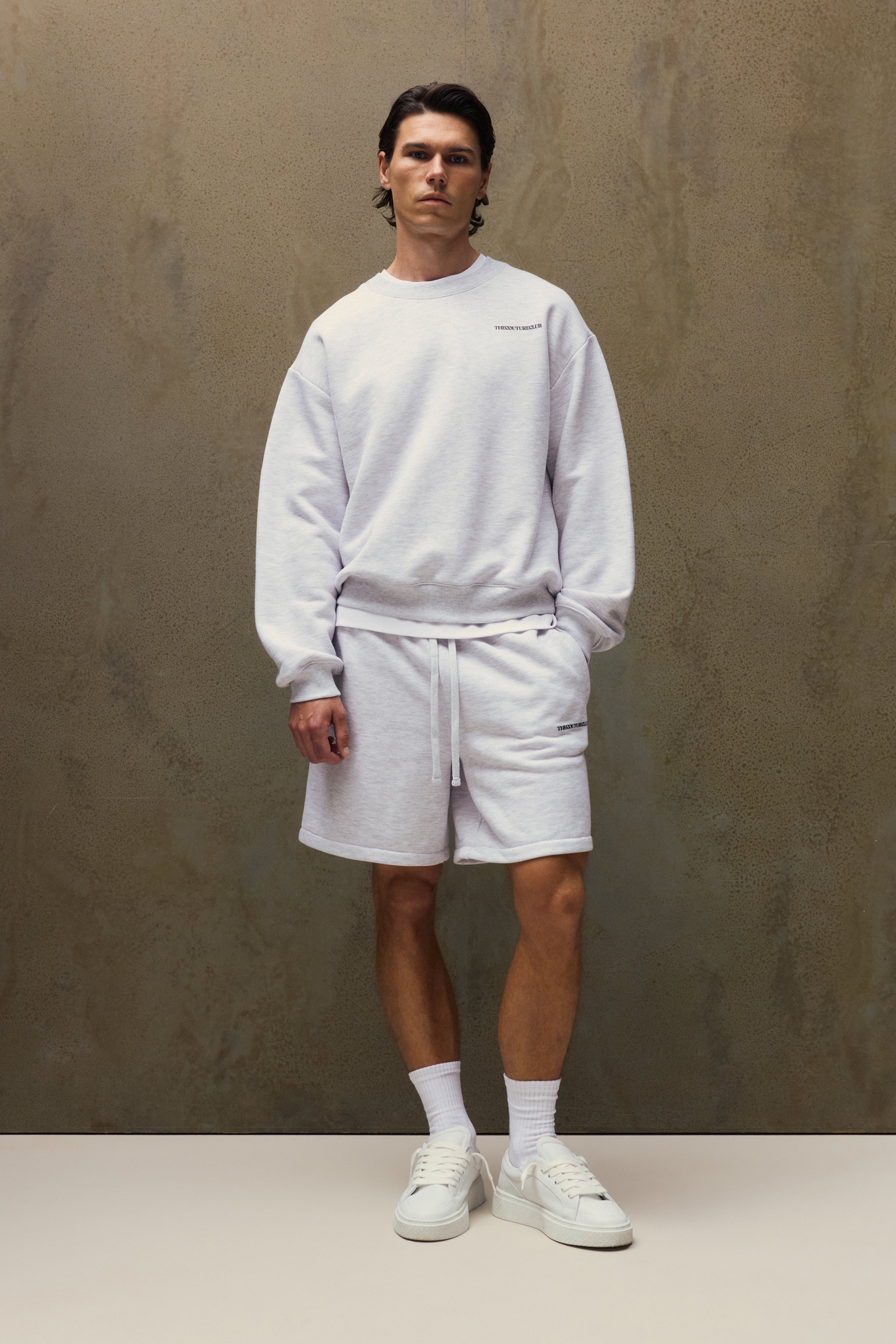 COPYRIGHT SHORTS - GREY MARL
