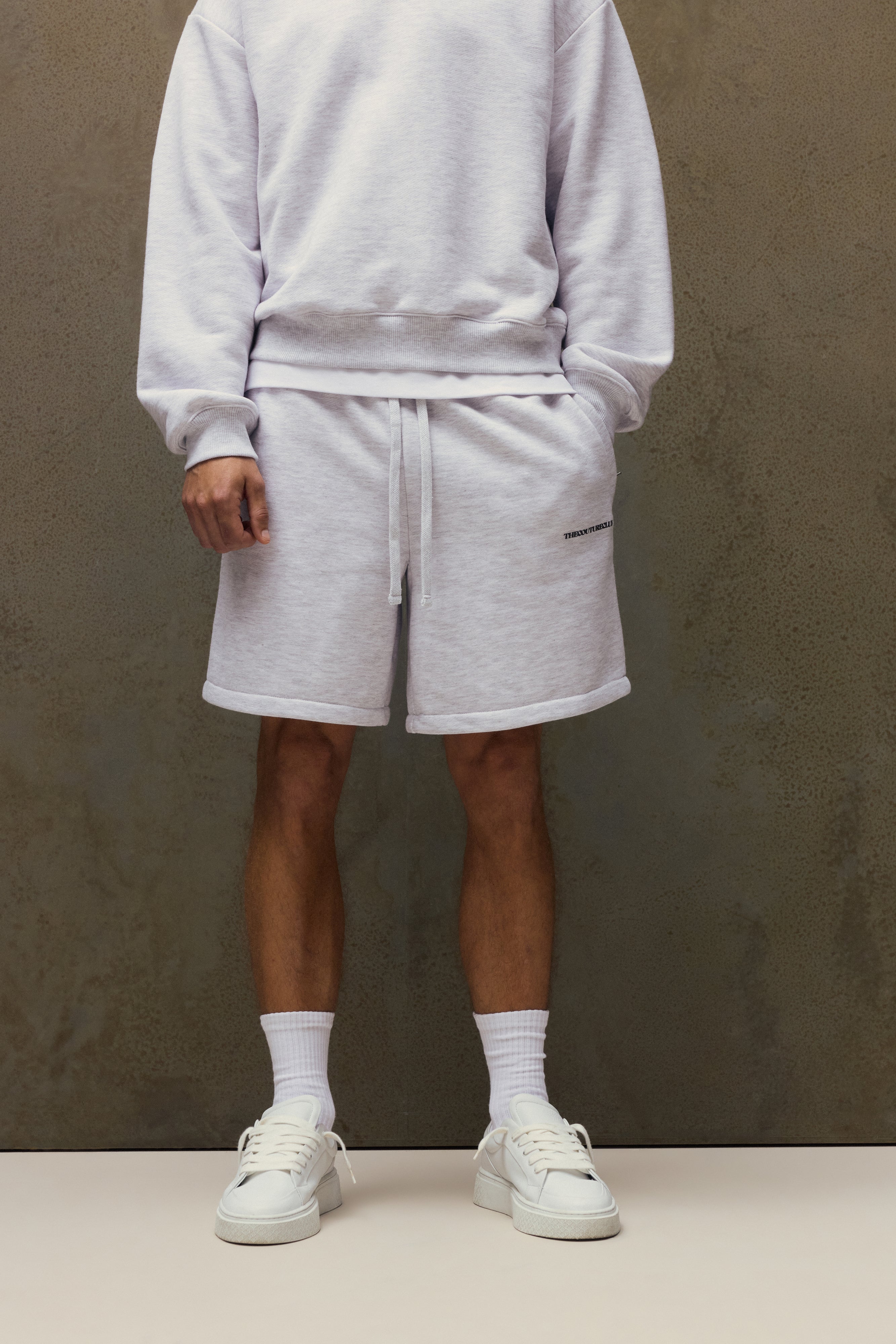 COPYRIGHT SHORTS - GREY MARL