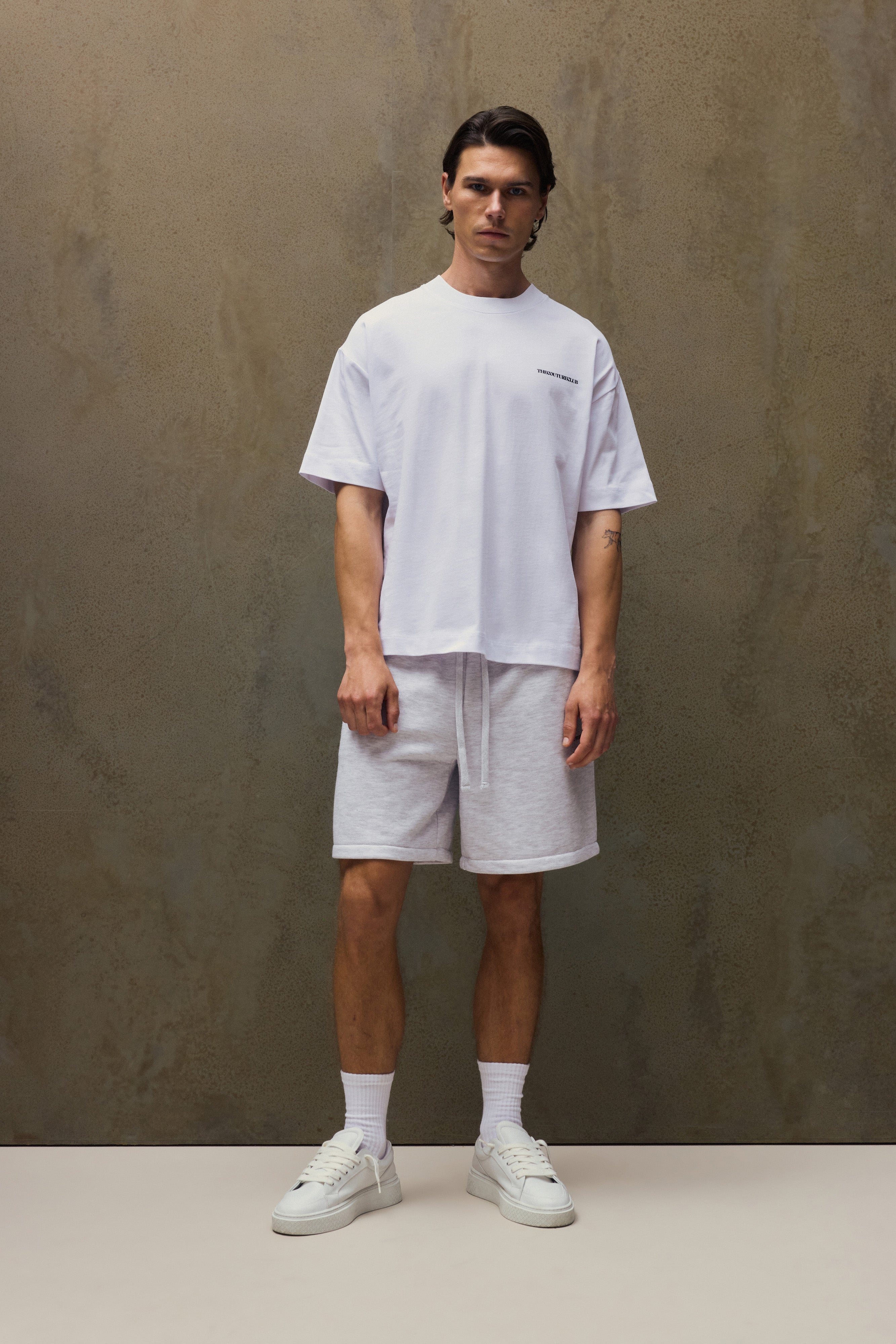 COPYRIGHT GRAPHIC PRINT T-SHIRT - WHITE