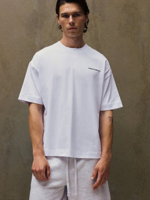 COPYRIGHT GRAPHIC PRINT T-SHIRT - WHITE