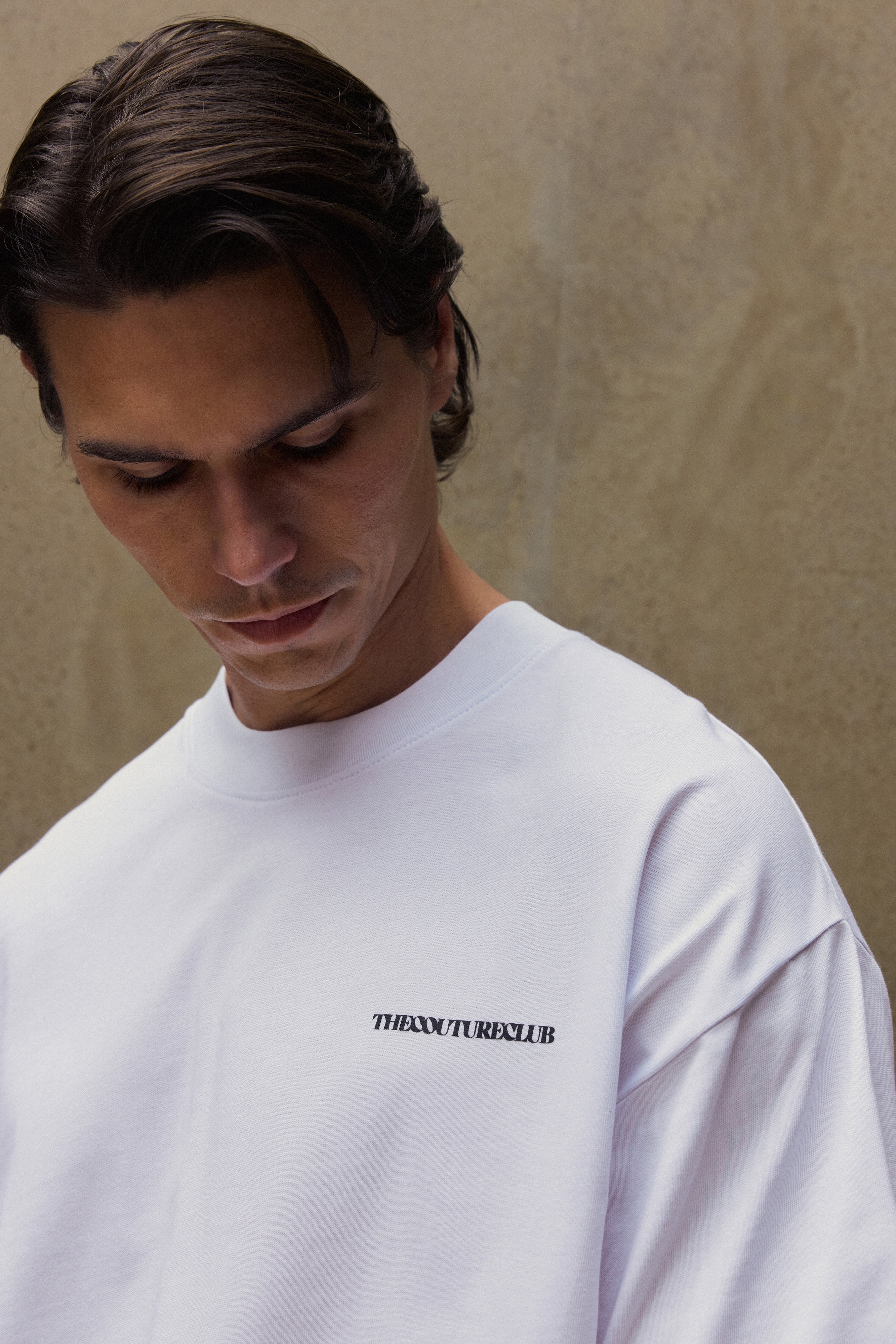 COPYRIGHT GRAPHIC PRINT T-SHIRT - WHITE