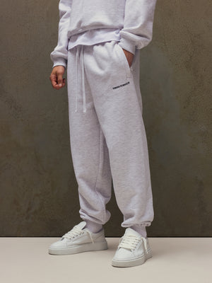 COPYRIGHT CUFFED JOGGERS - GREY MARL