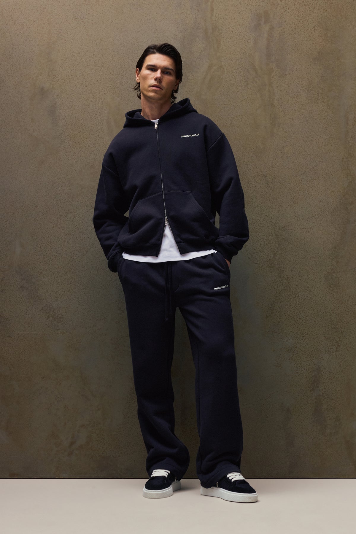 COPYRIGHT STRAIGHT LEG JOGGERS - BLACK