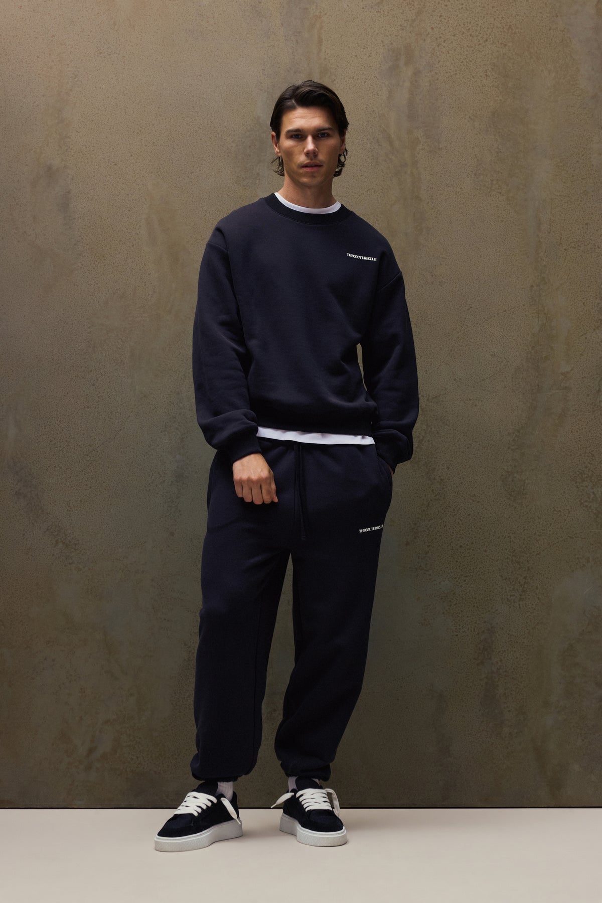 COPYRIGHT CUFFED JOGGERS - BLACK