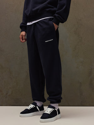 COPYRIGHT CUFFED JOGGERS - BLACK