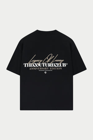 LEGACY OF LUXURY T-SHIRT - BLACK