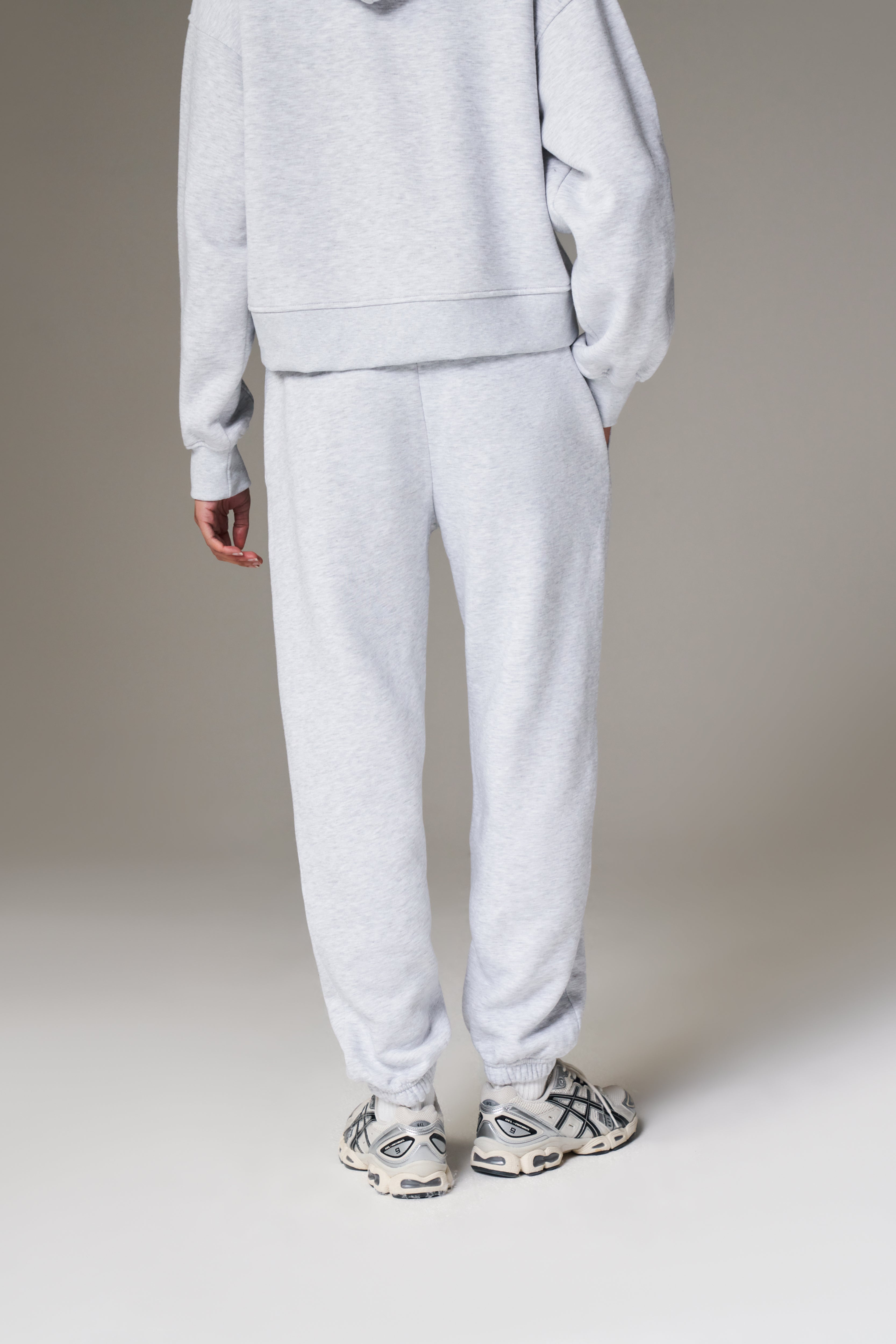 CTRE WIDE LEG JOGGERS - GREY MARL
