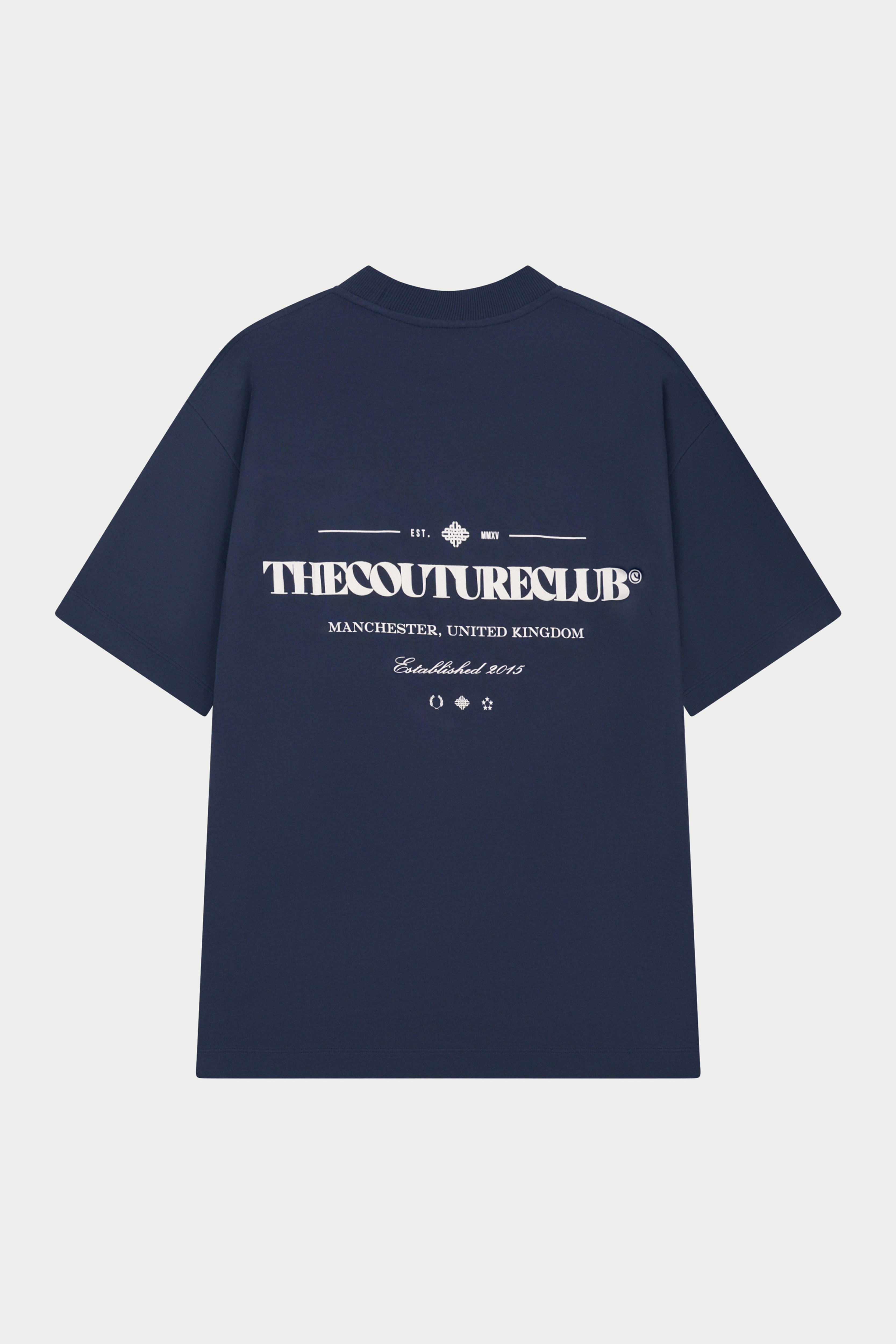 COPYRIGHT MULTI GRAPHIC T-SHIRT - DARK NAVY