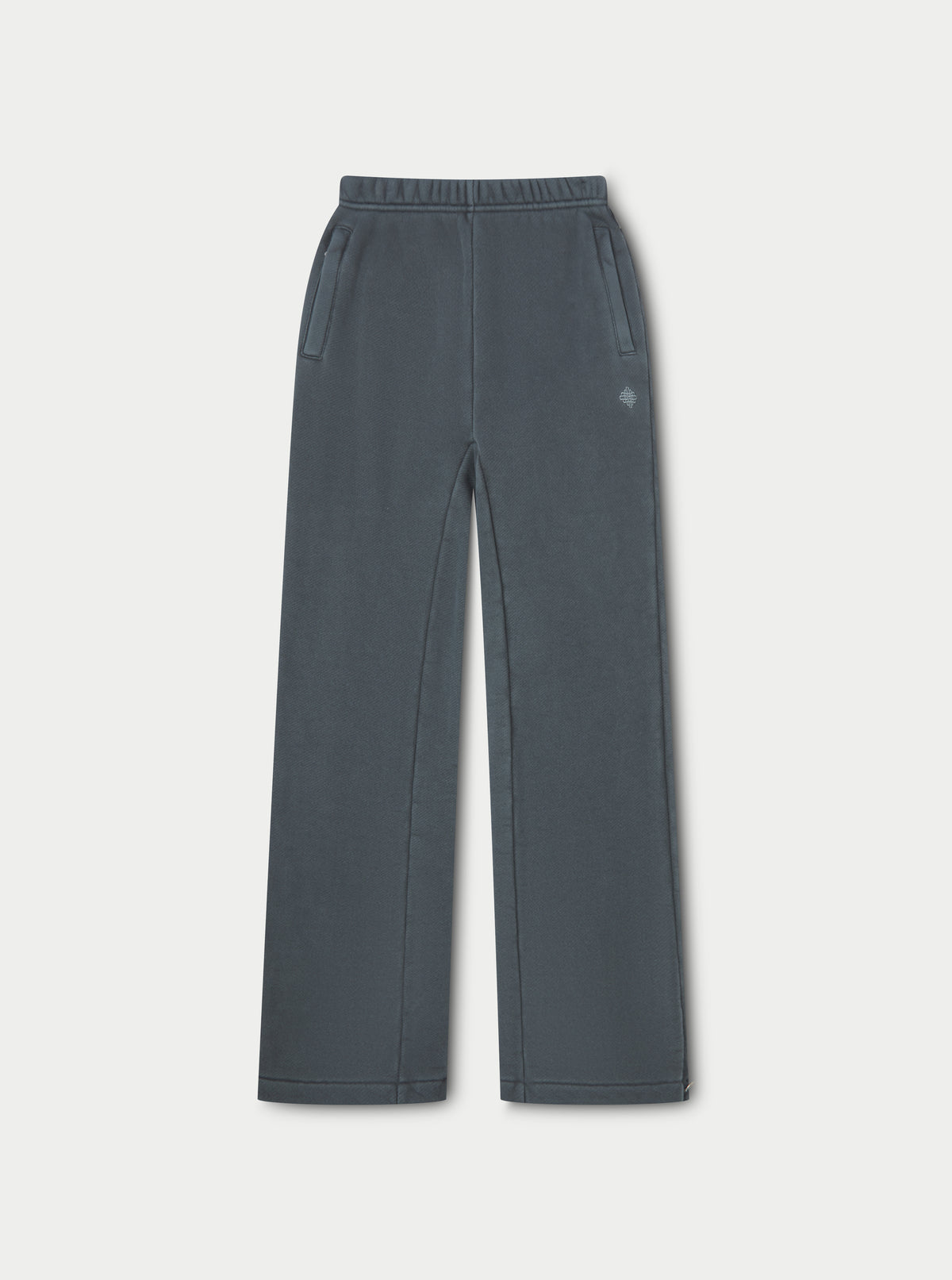 Laundered Classics Straight Leg Joggers - Petrol Blue