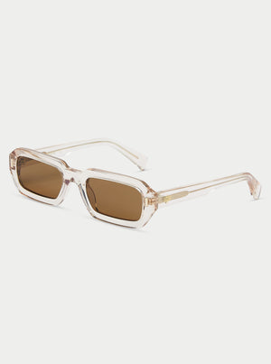 EMBLEM SUNGLASSES - CHAMPAGNE