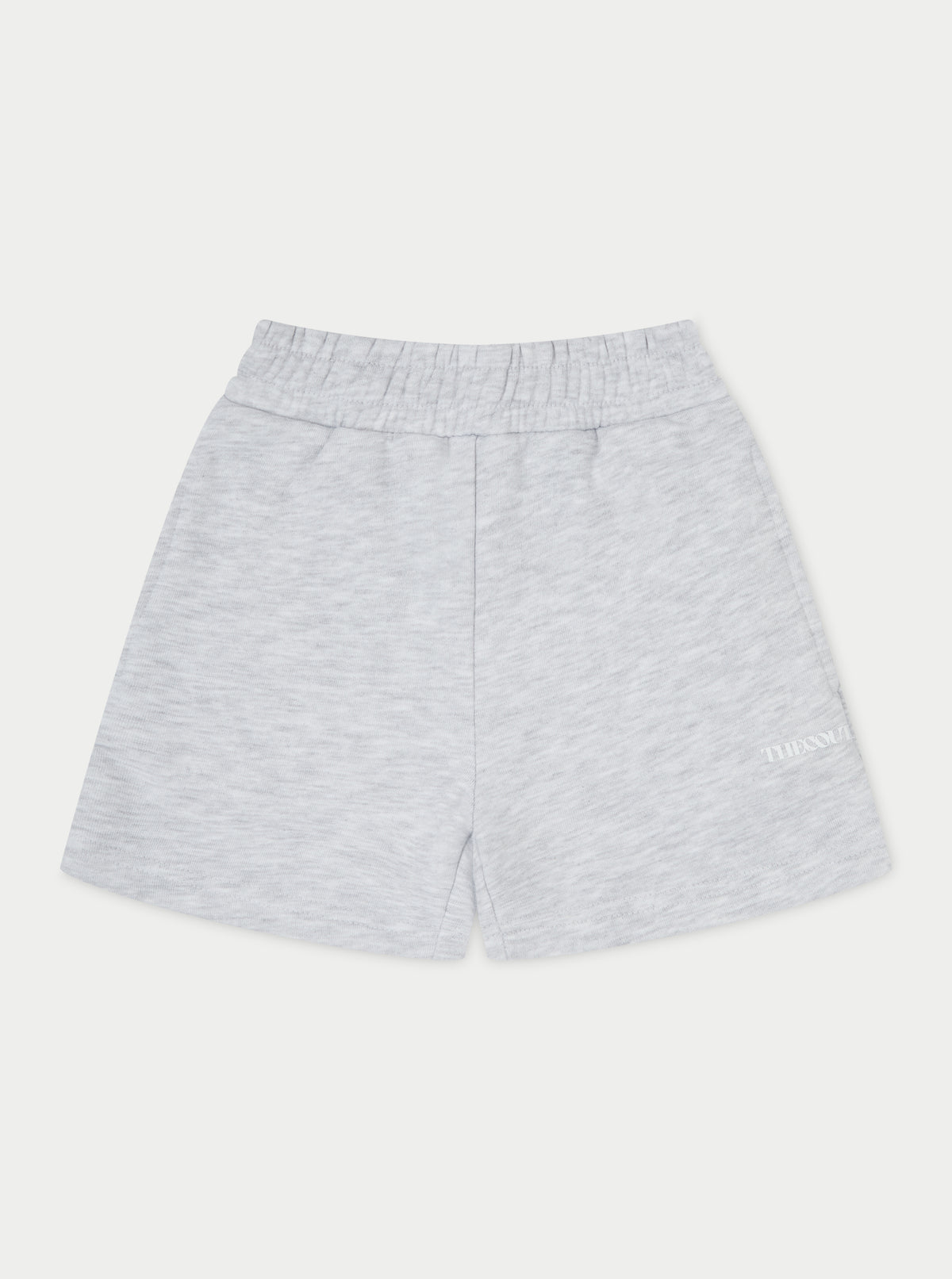 Kids Raw Seam Shorts - Grey Marl