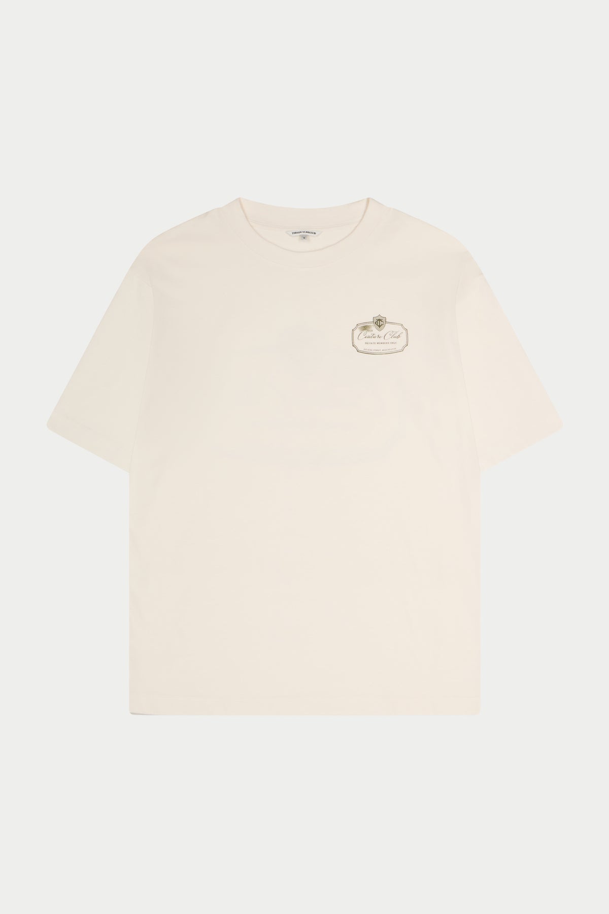PRIVATE MEMBERS CLUB T-SHIRT - OFF WHITE