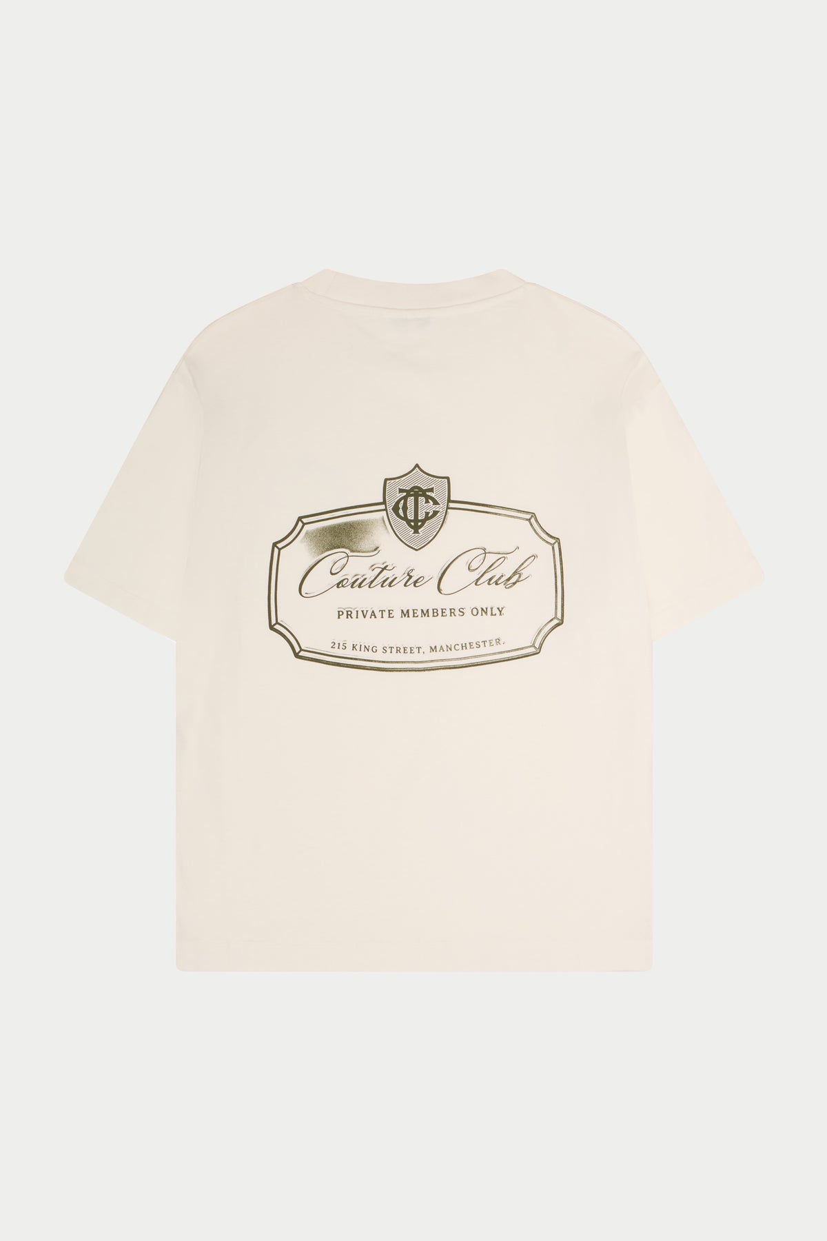 PRIVATE MEMBERS CLUB T-SHIRT - OFF WHITE