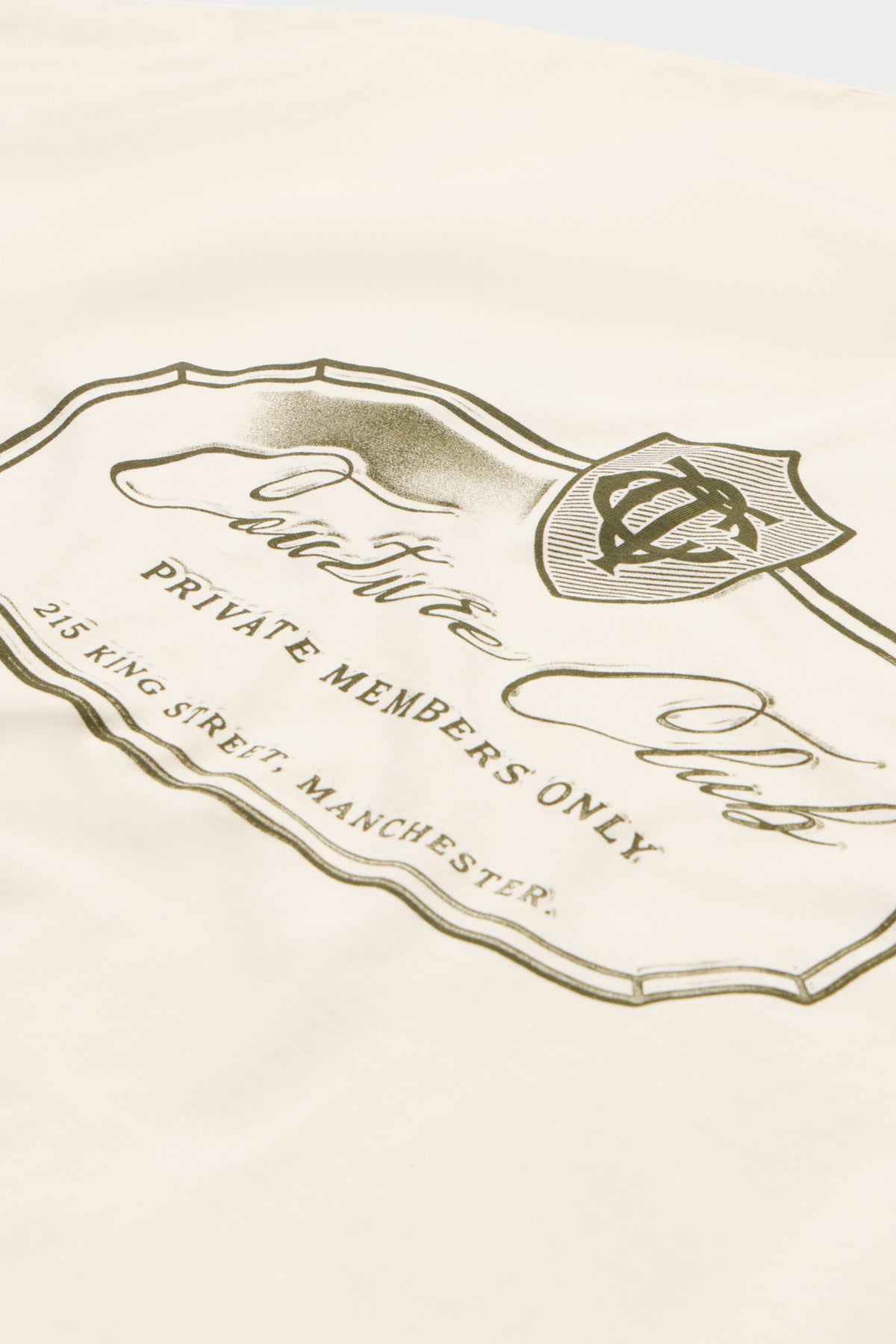 PRIVATE MEMBERS CLUB T-SHIRT - OFF WHITE
