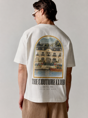 LAKE COMO GRAPHIC T-SHIRT - OFF WHITE