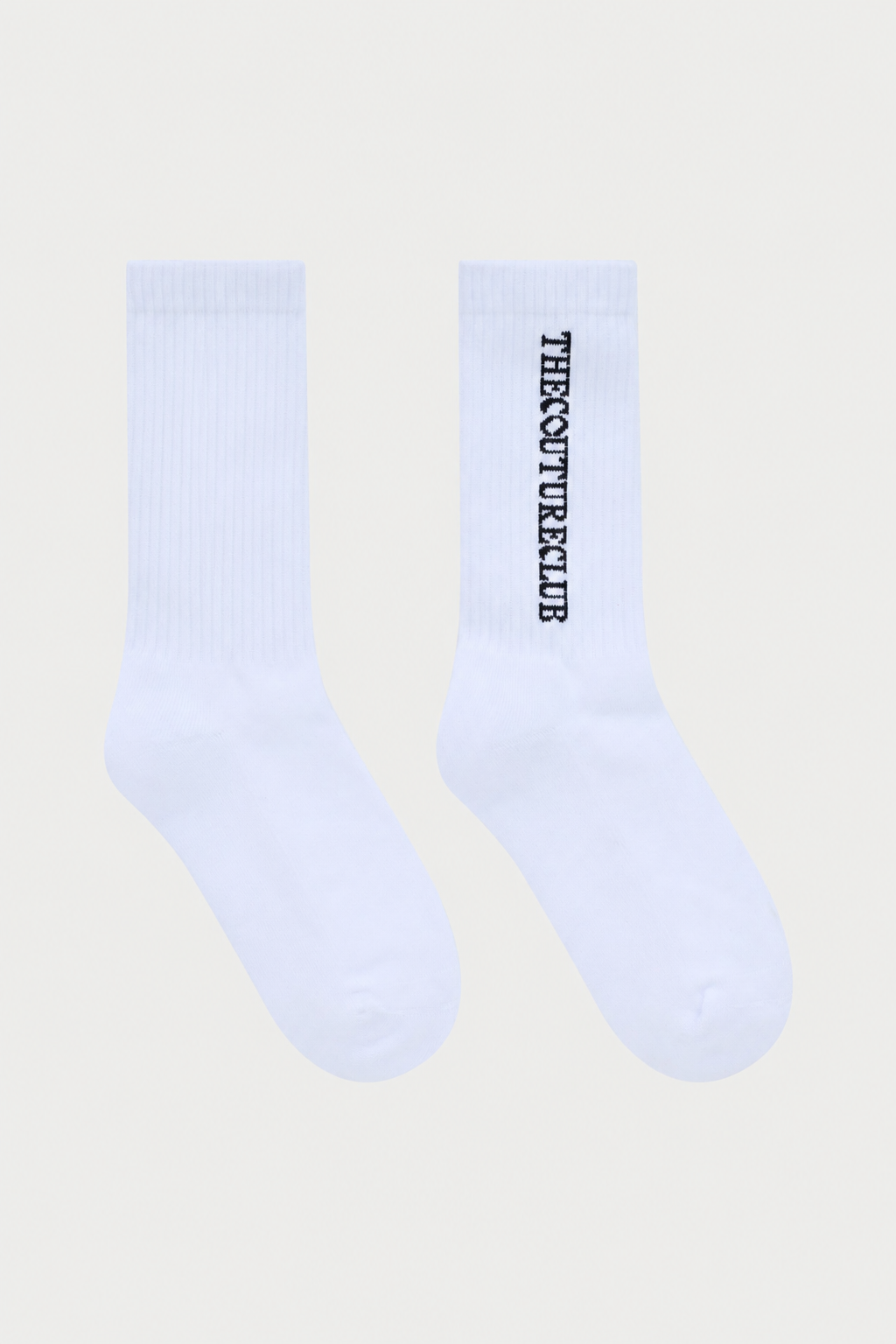 SIDE COPYRIGHT SOCK - WHITE