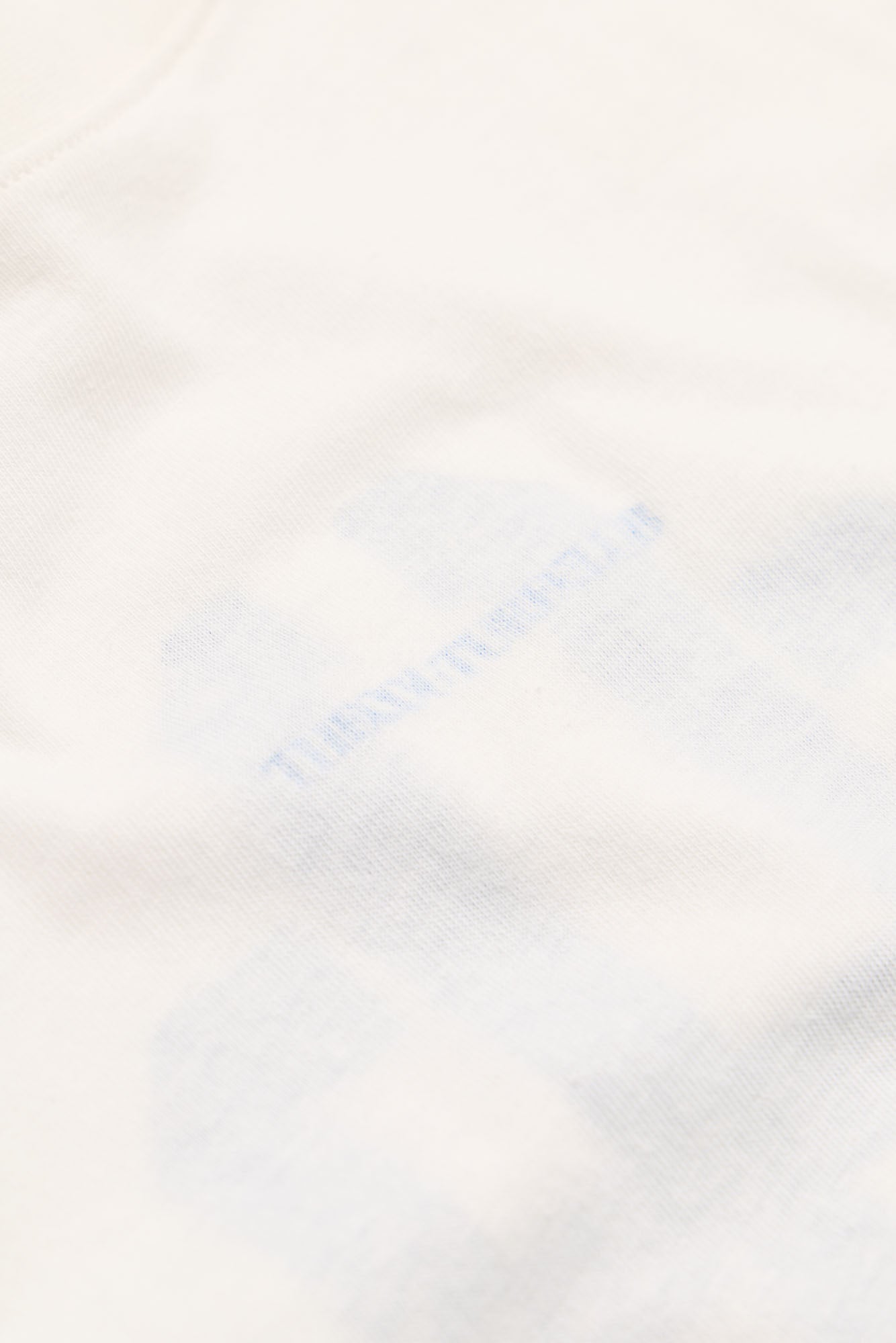 EMBLEM REVERSE PRINT T-SHIRT - BLUE