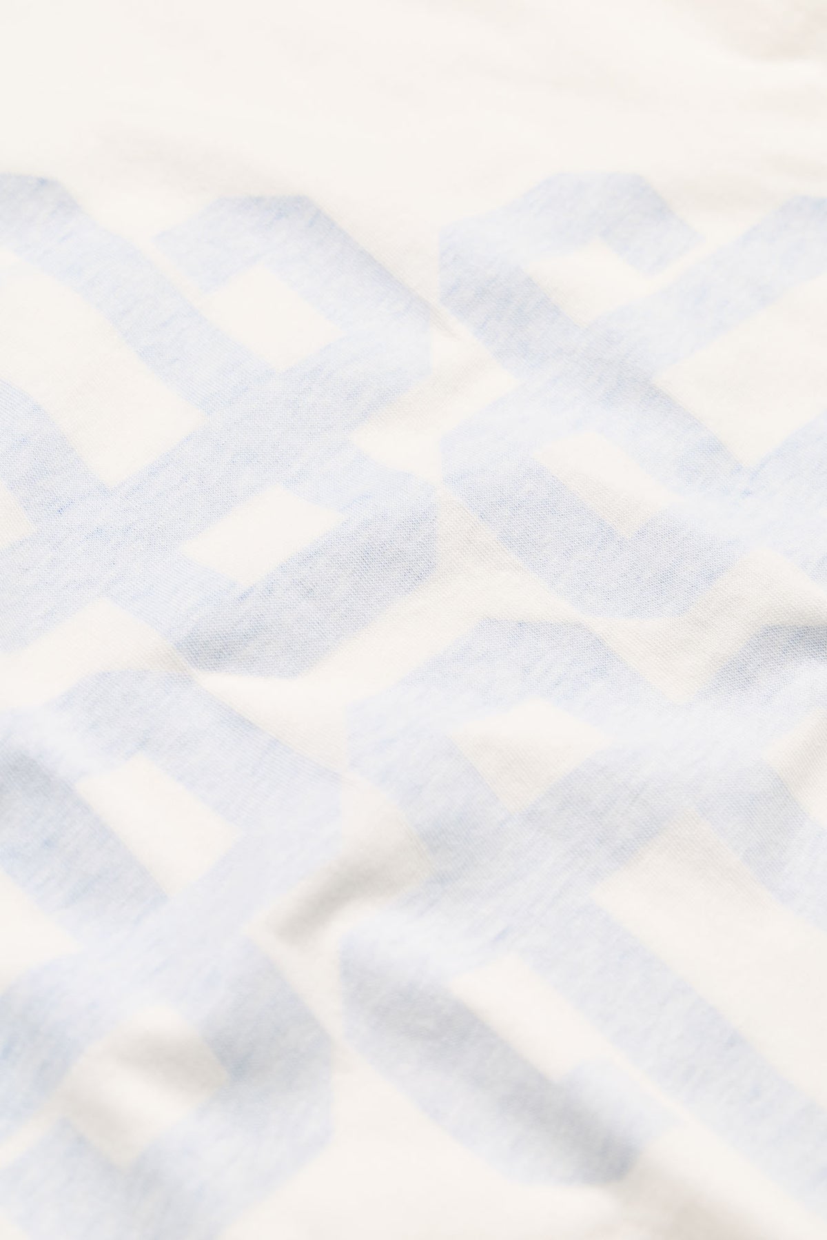 EMBLEM REVERSE PRINT T-SHIRT - BLUE