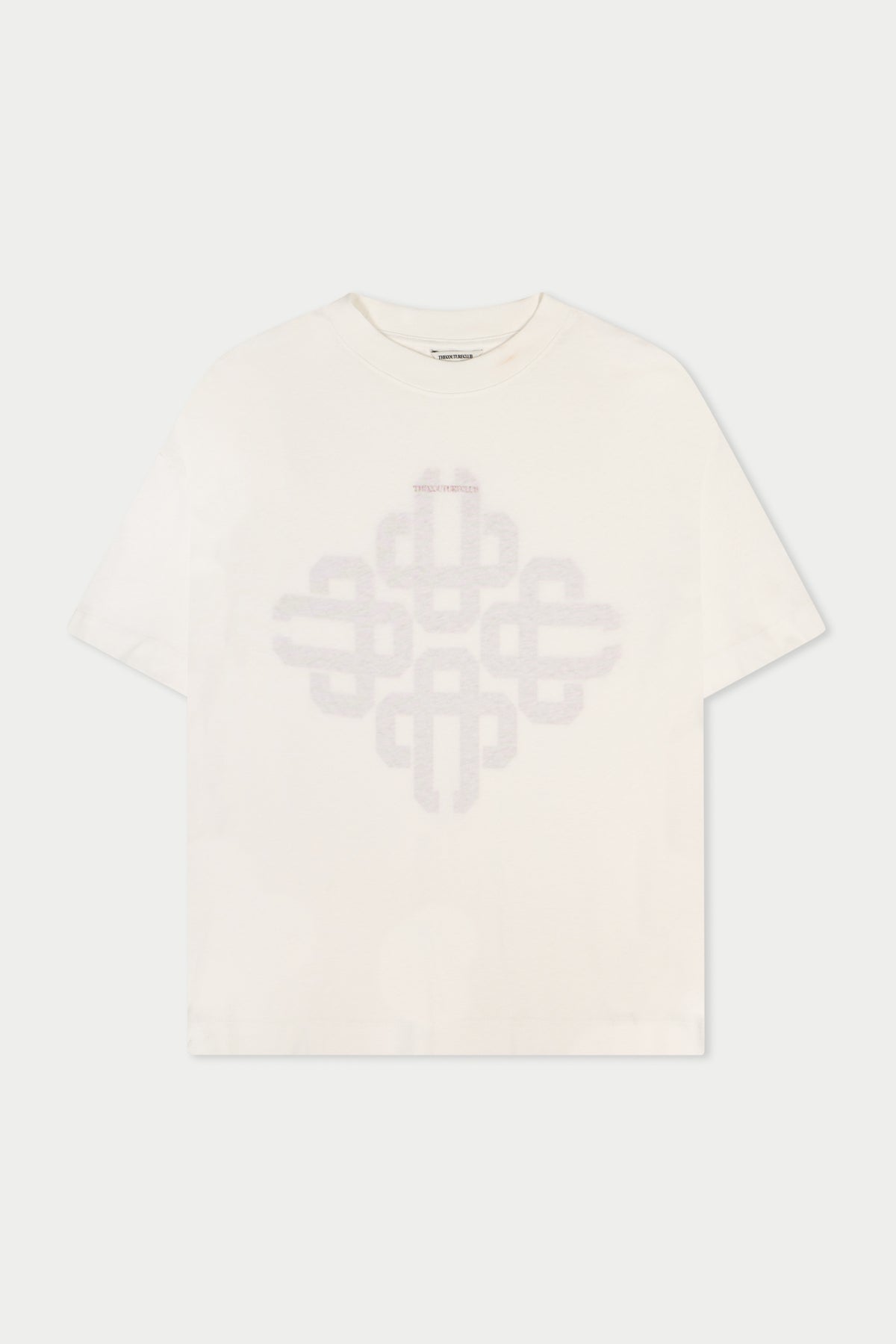 EMBLEM REVERSE PRINT T-SHIRT - RED