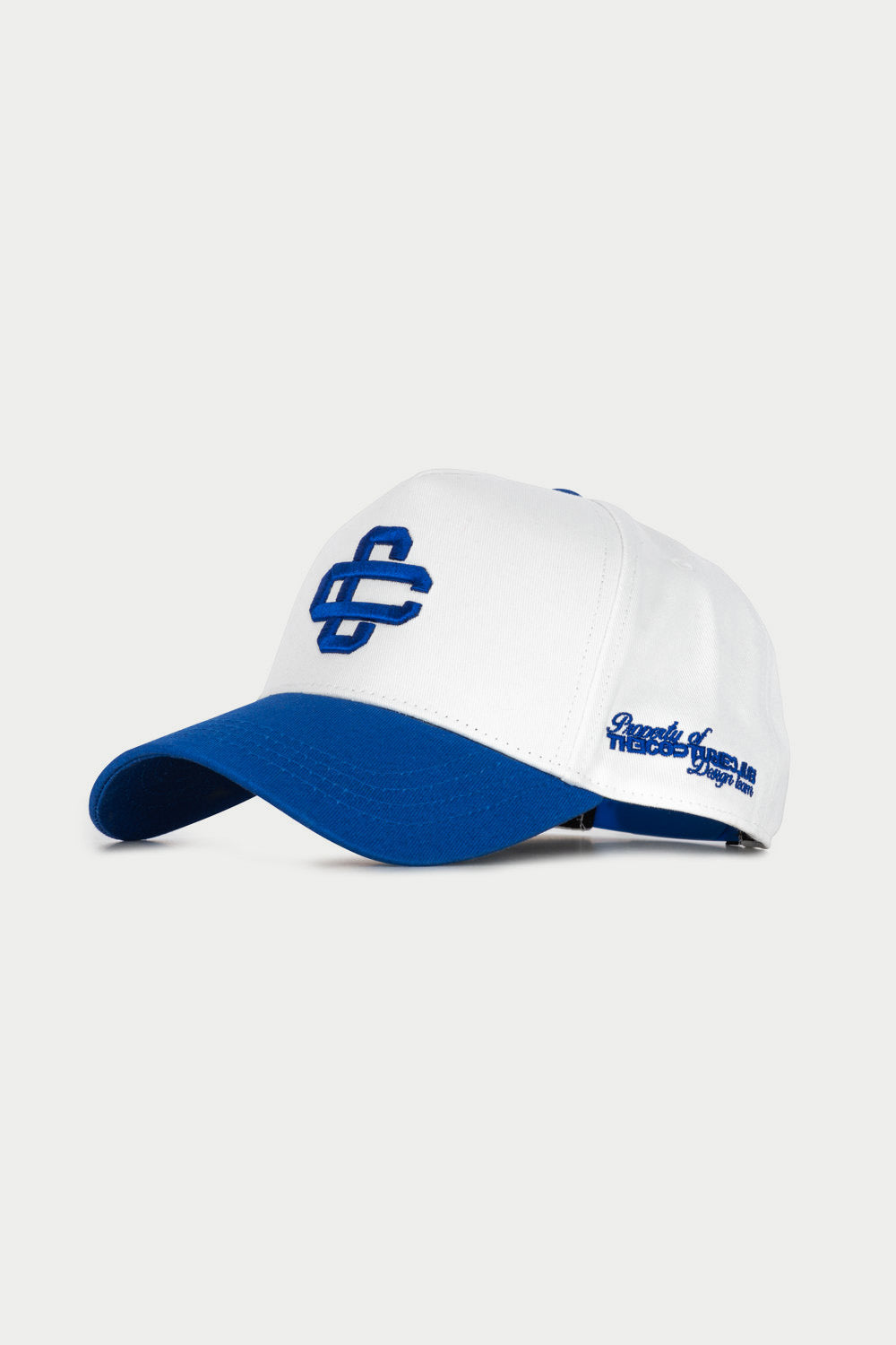 EMBLEM COLOUR BLOCK CAP - BLUE – The Couture Club | Baseball Caps