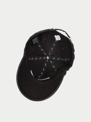 SOFT TOP LOGO CAP - WASHED BLACK
