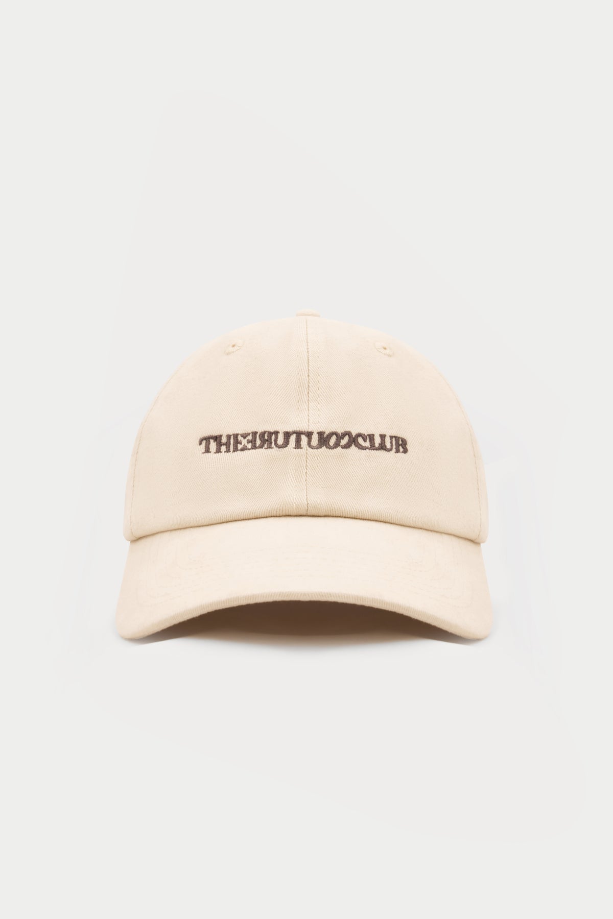 WASHED REVERSE COPYRIGHT CAP - OFF WHITE