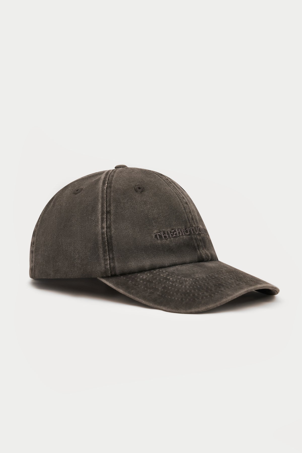 WASHED REVERSE COPYRIGHT CAP - WASHED BLACK