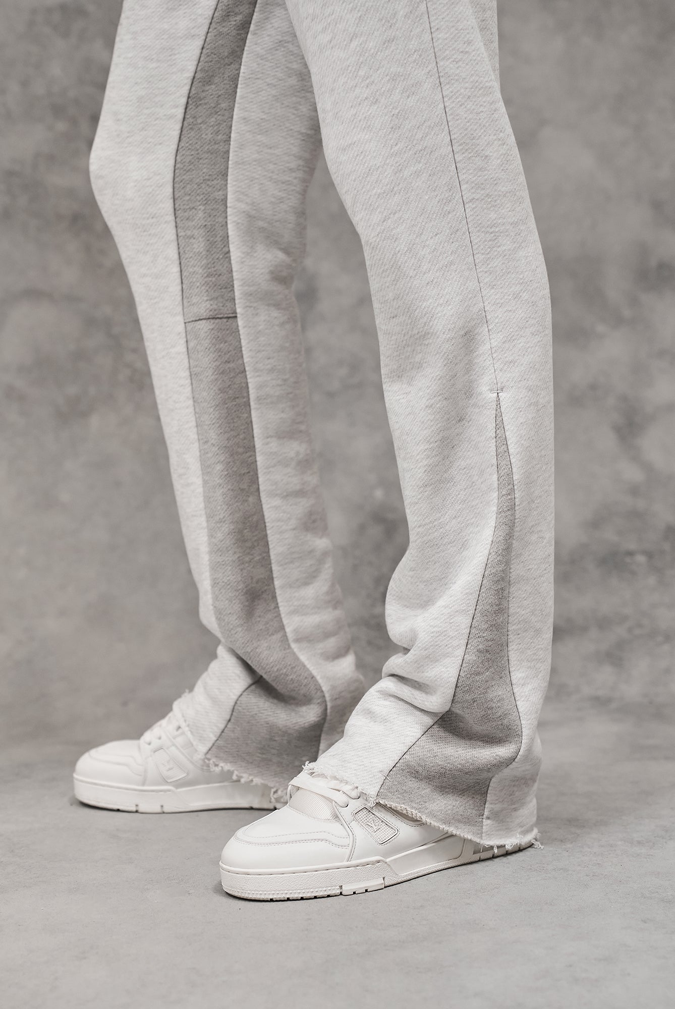 DESIGN DEPARTMENT PANEL JOGGERS - GREY MARL