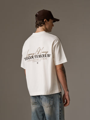 LEGACY OF LUXURY T-SHIRT - OFF WHITE
