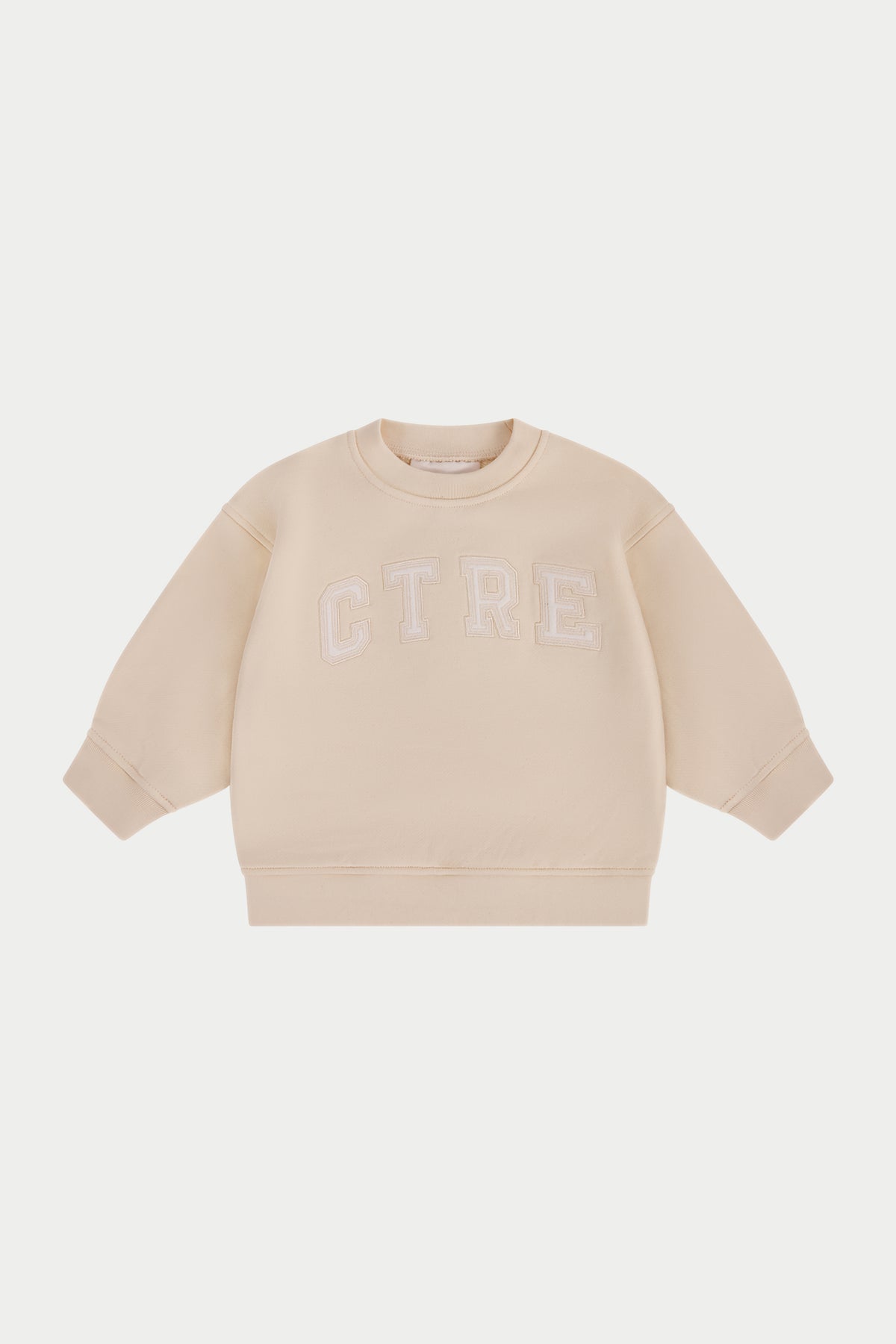 JUNIOR CTRE SWEATSHIRT - BUTTERMILK