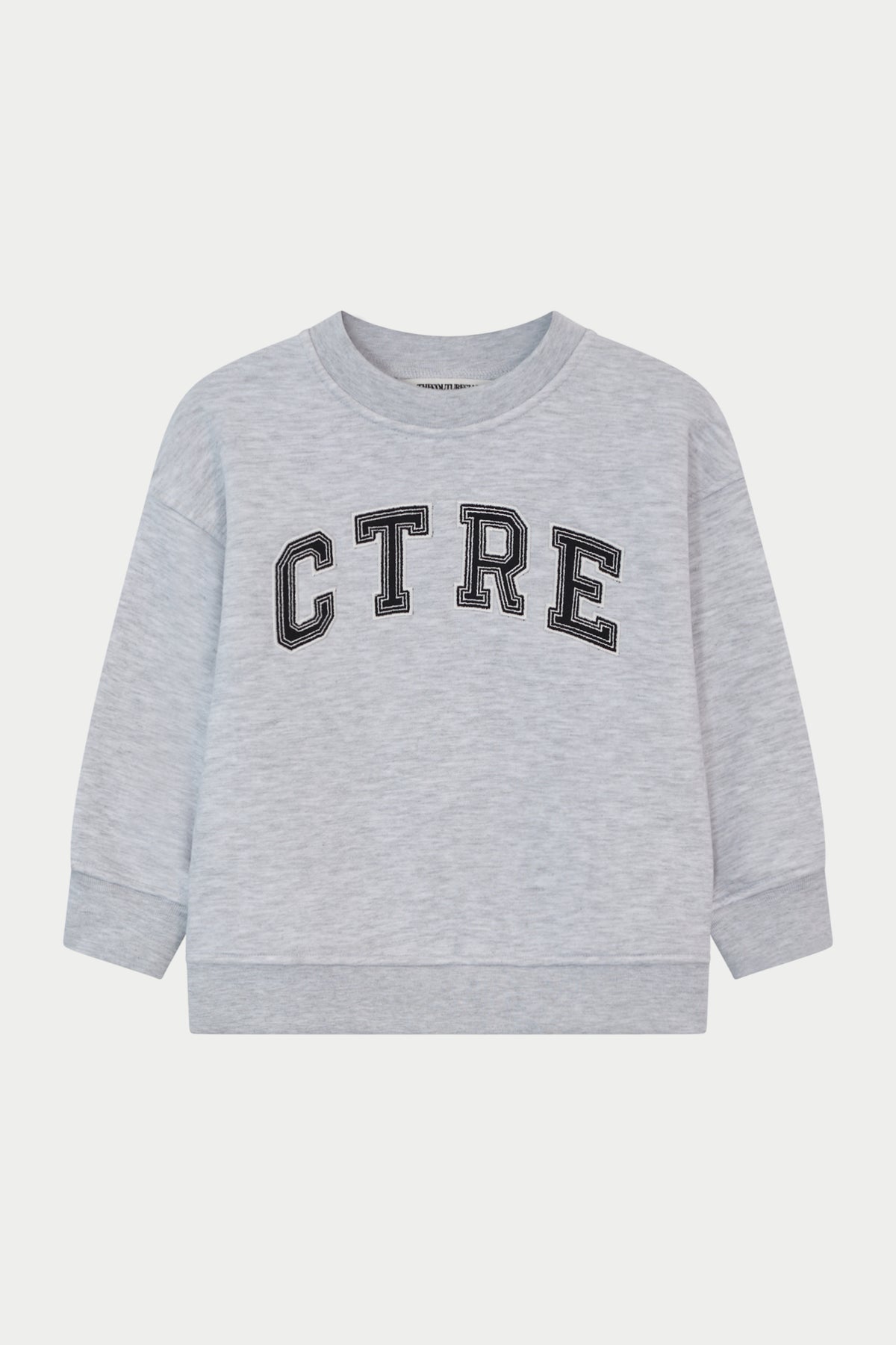 JUNIOR CTRE SWEATSHIRT - GREY MARL