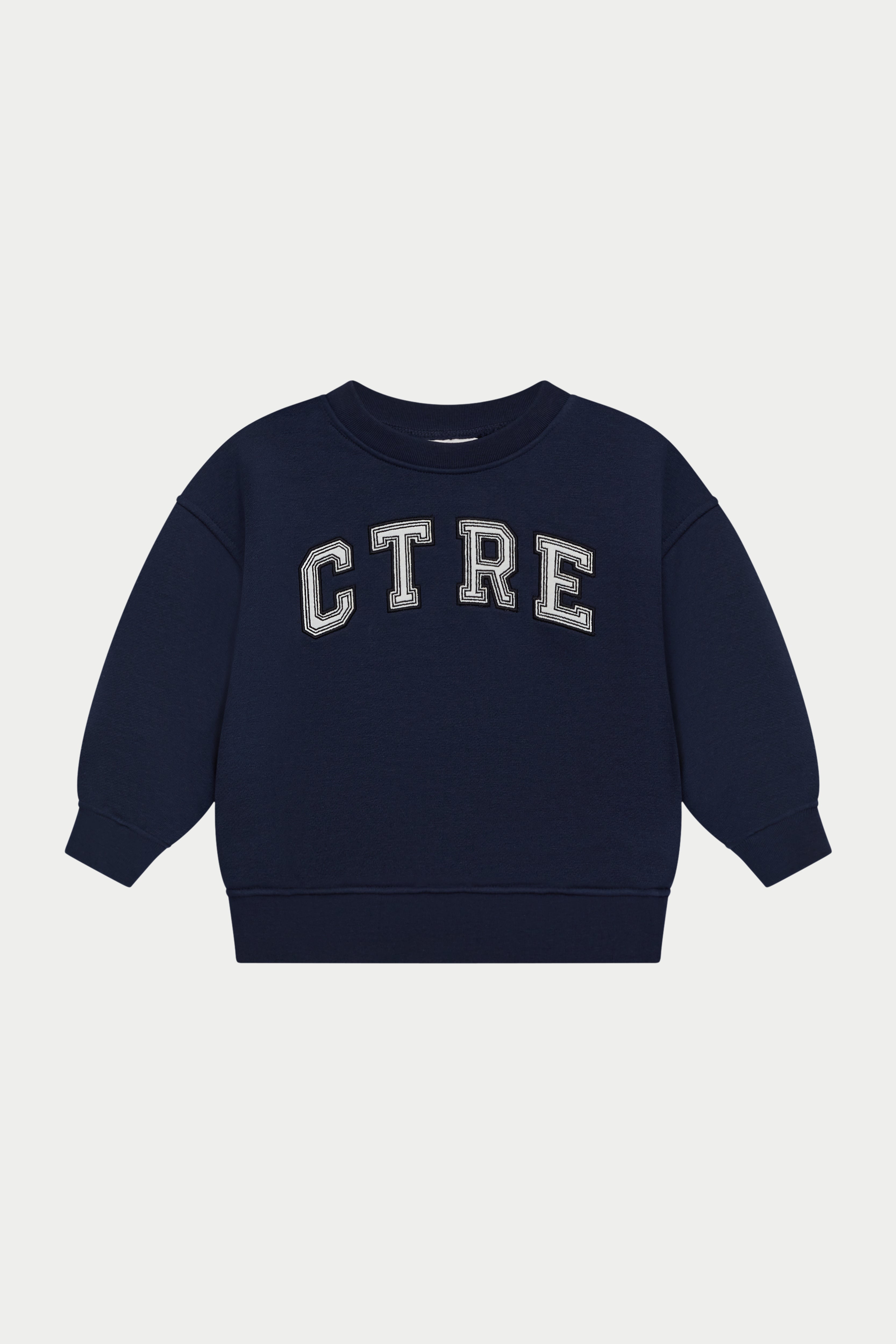 KIDS CTRE SWEATSHIRT - NAVY